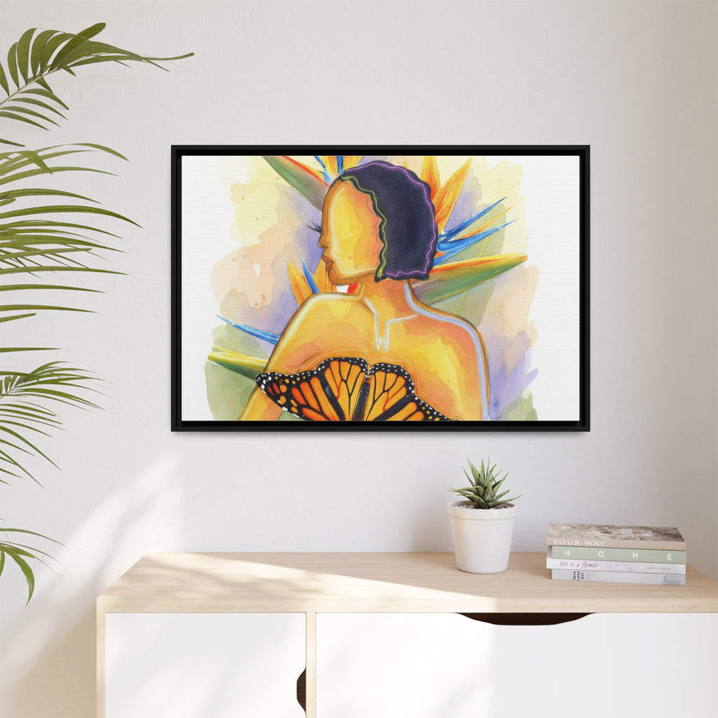 Matte Canvas, Framed (Multi-color)
