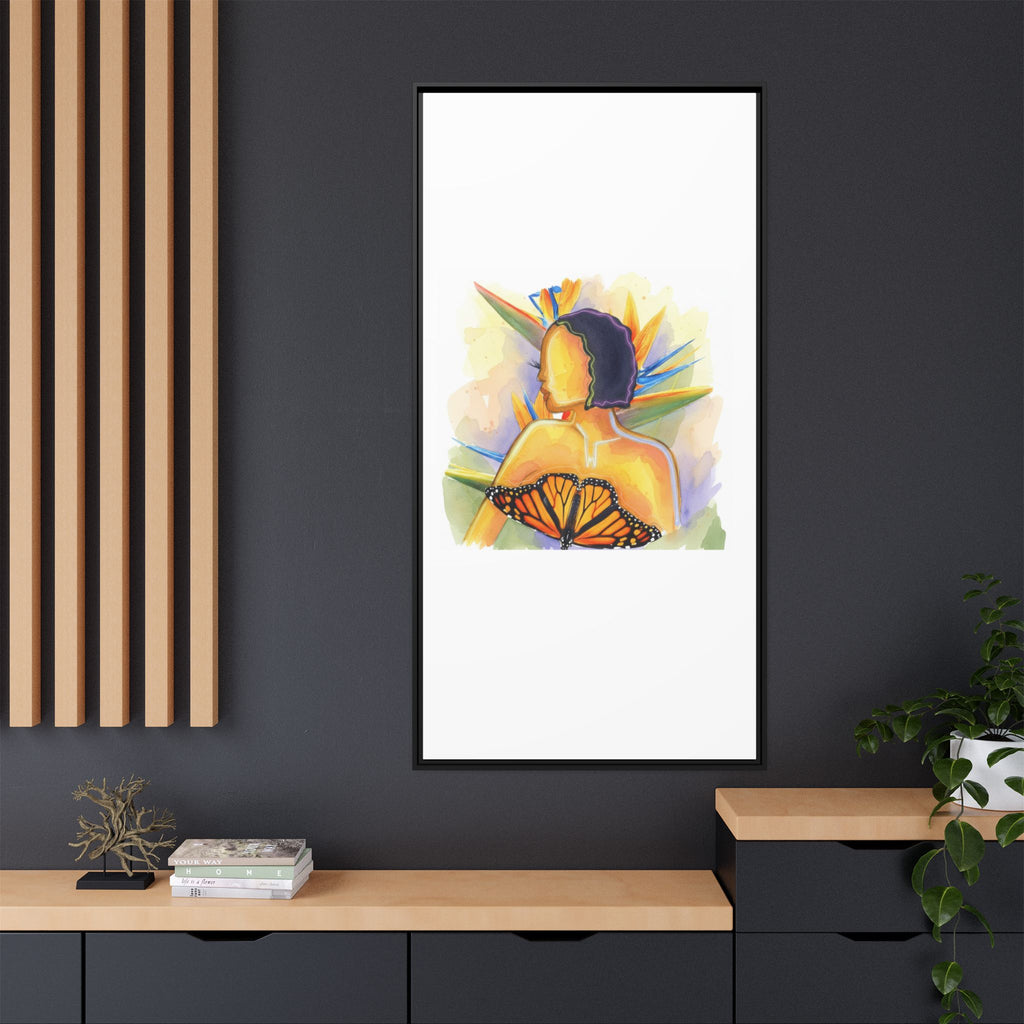 Matte Canvas, Framed (Multi-color)
