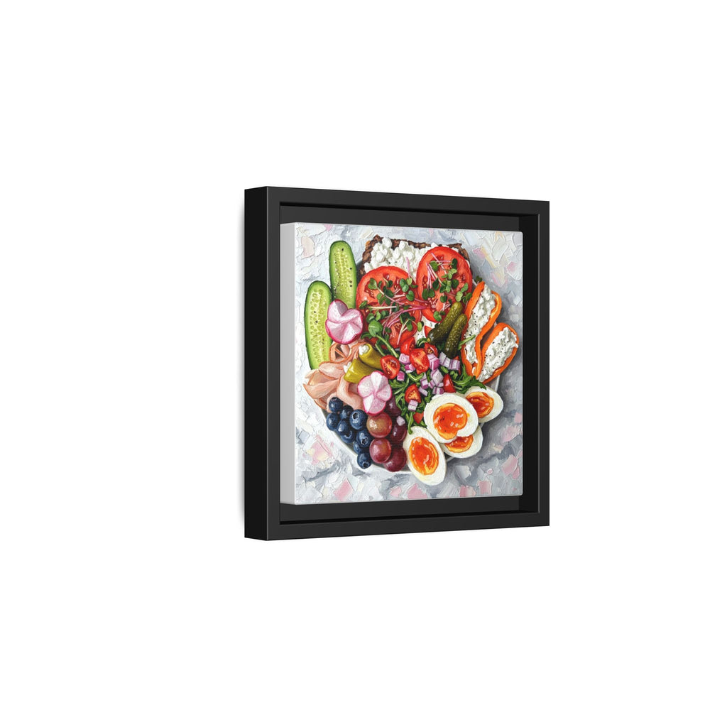 Healthy Meal Canvas Print Kitchen Art