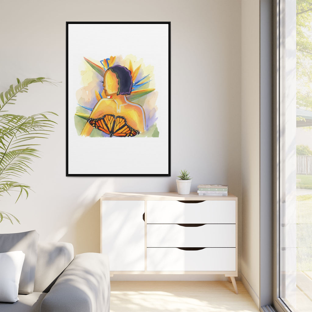 Matte Canvas, Framed (Multi-color)