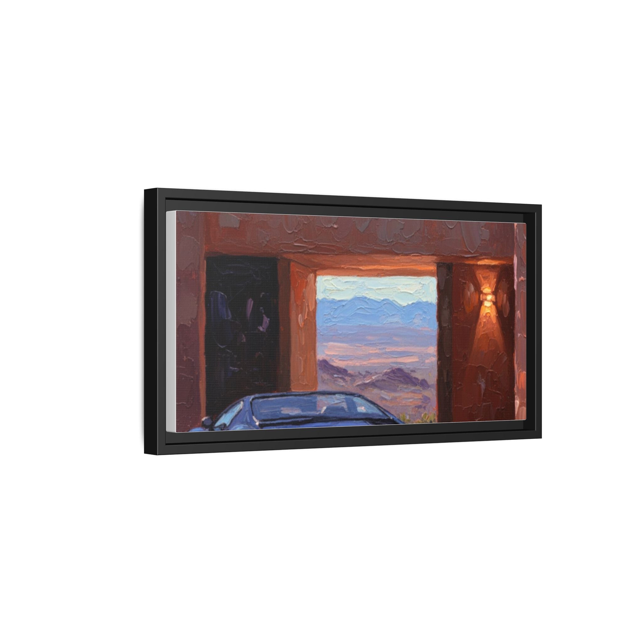 Matte Canvas, Framed (Multi-color)