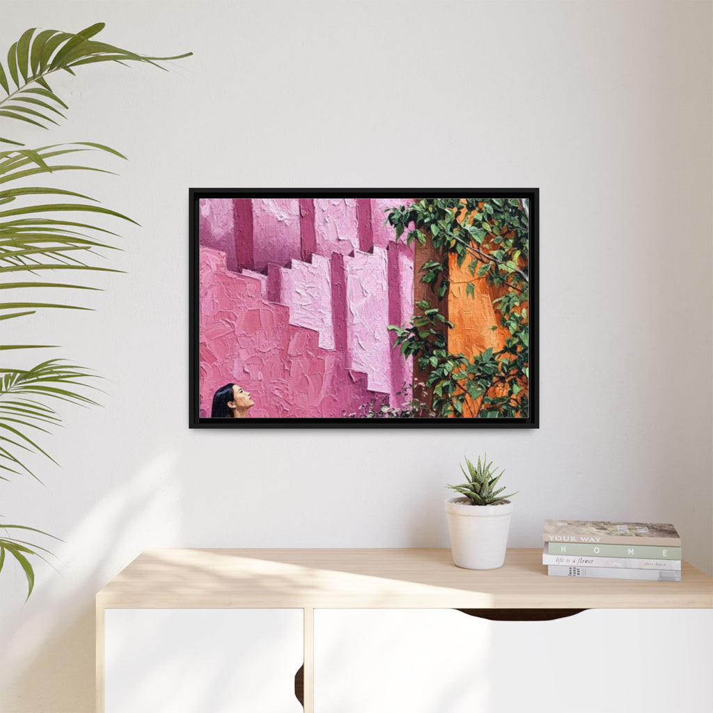 Matte Canvas, Framed (Multi-color)