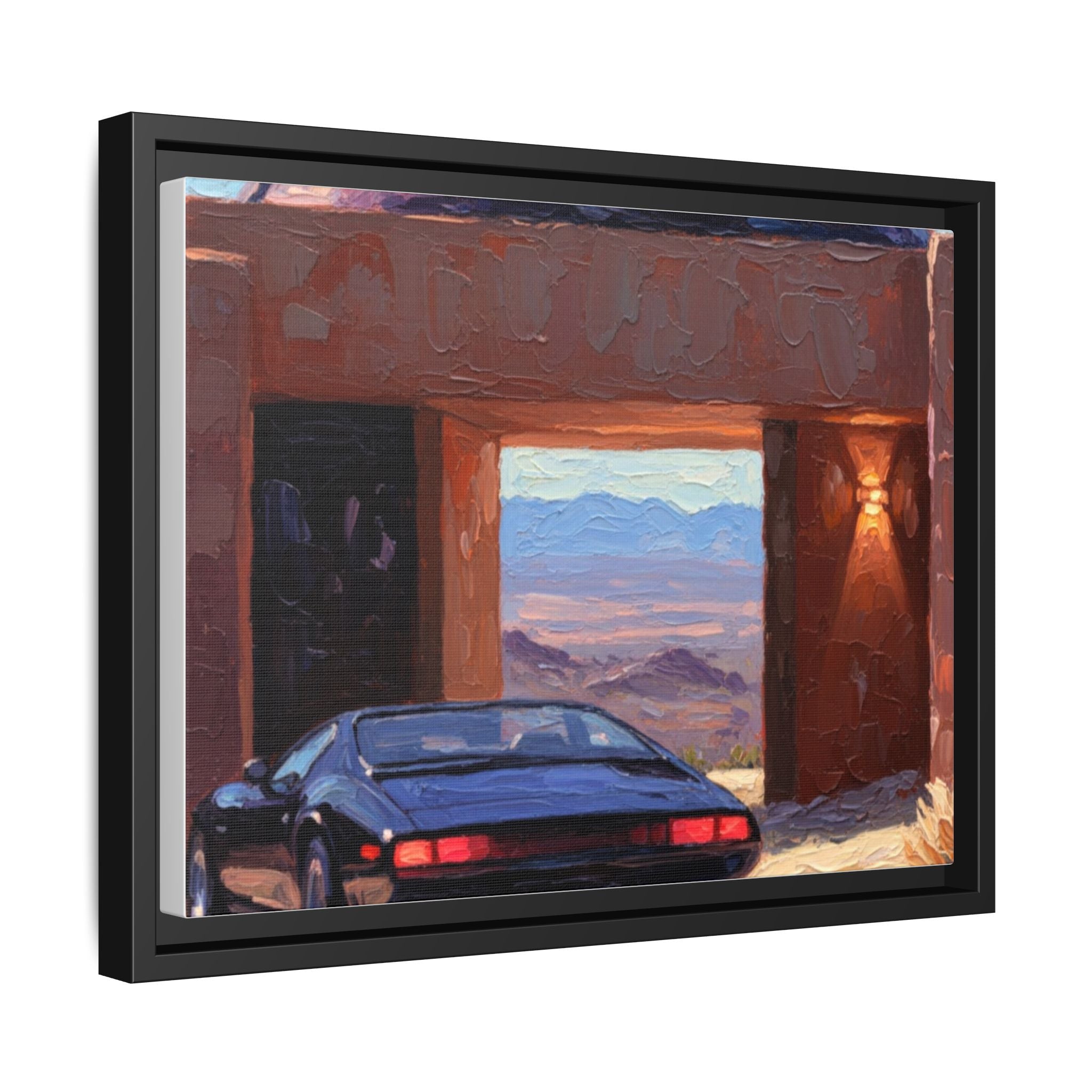 Matte Canvas, Framed (Multi-color)