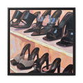Luxury heels Matte Canvas, Framed (Multi-color)