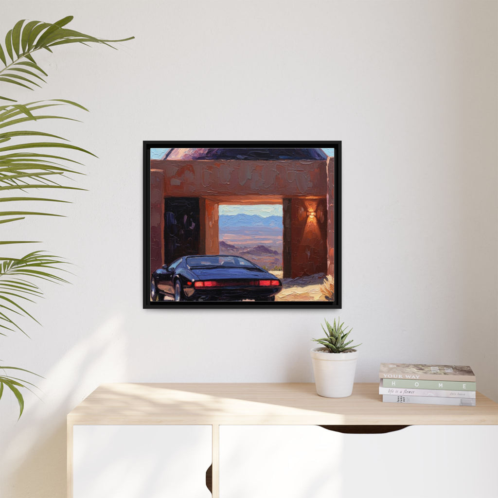 Matte Canvas, Framed (Multi-color)