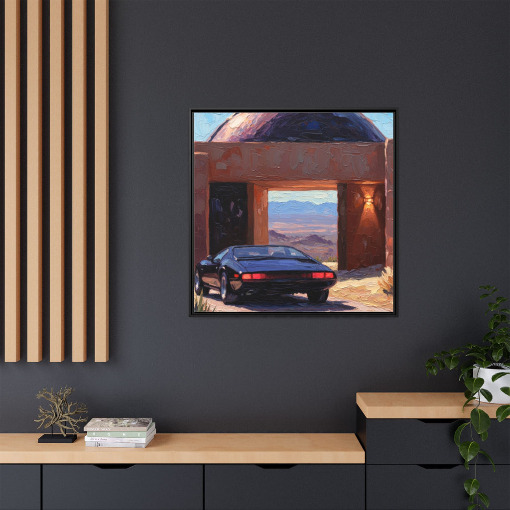 Matte Canvas, Framed (Multi-color)