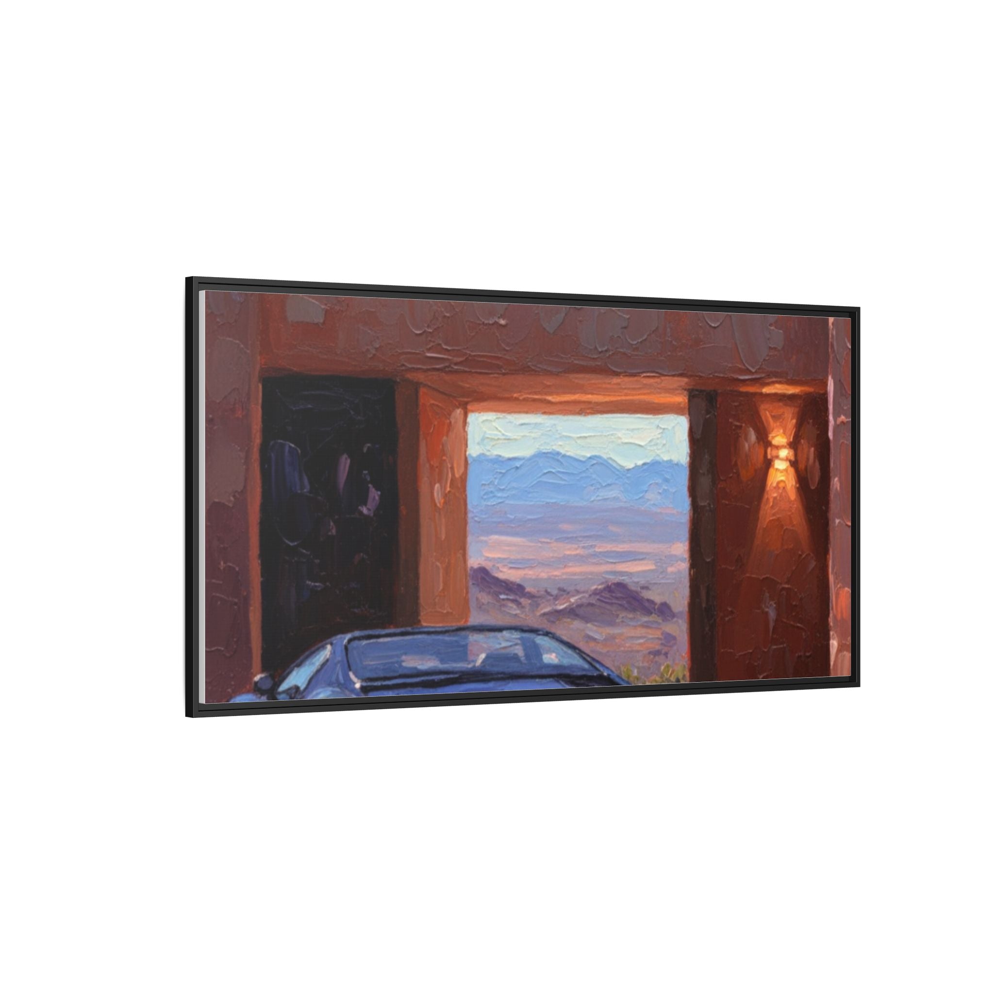 Matte Canvas, Framed (Multi-color)