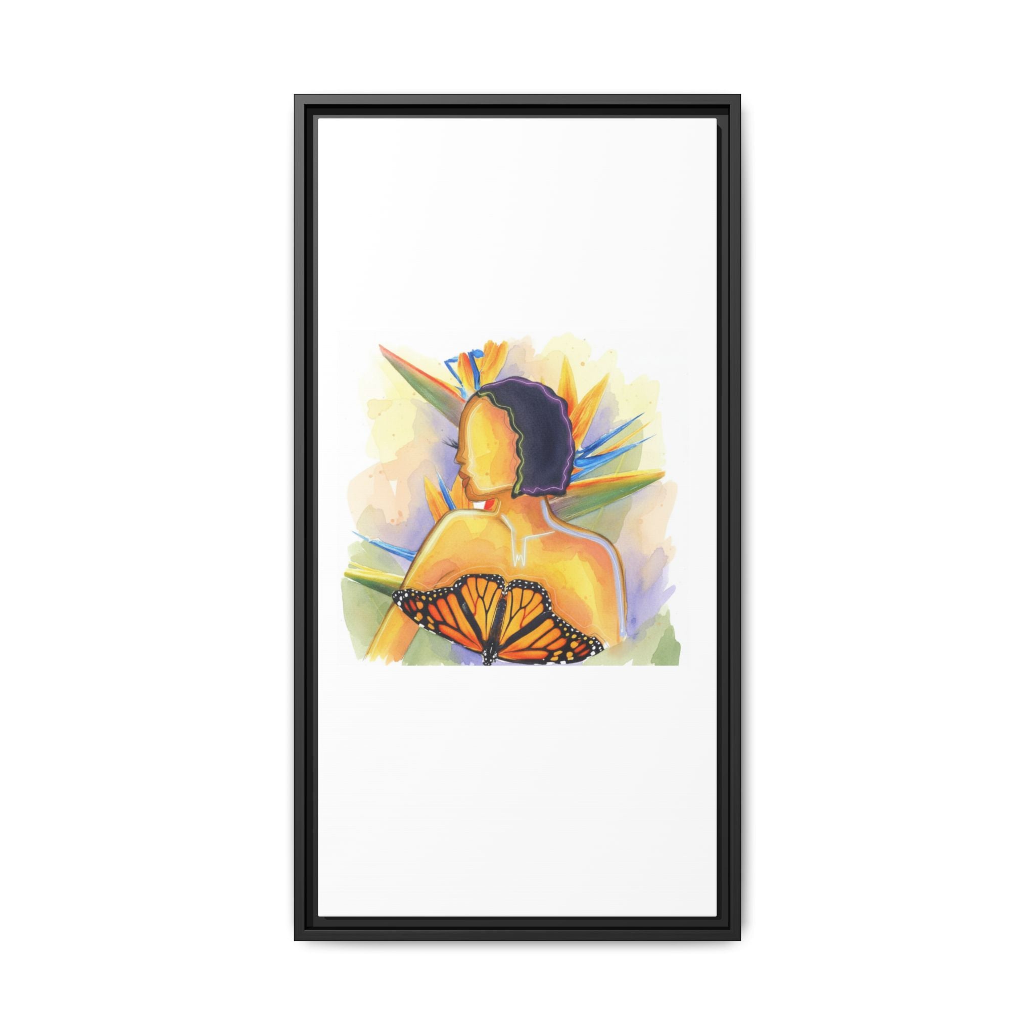Matte Canvas, Framed (Multi-color)