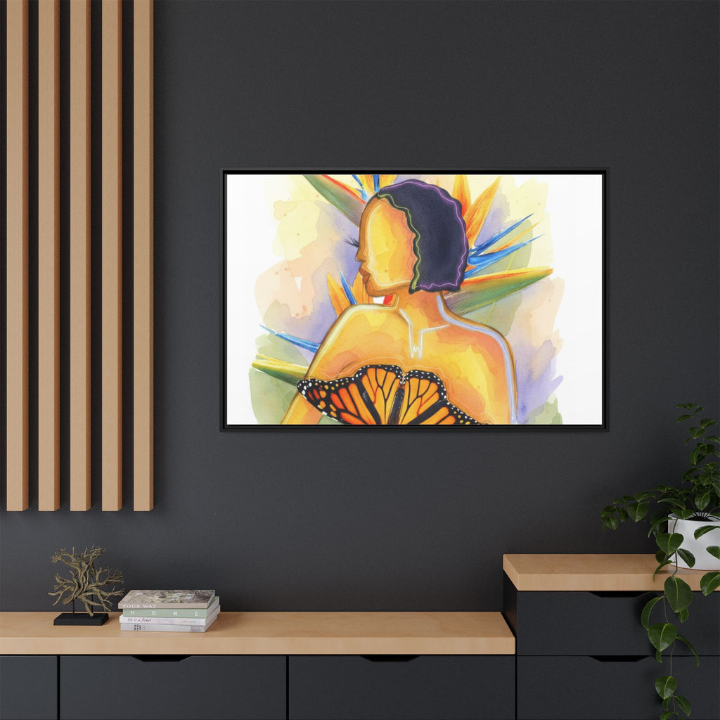 Matte Canvas, Framed (Multi-color)