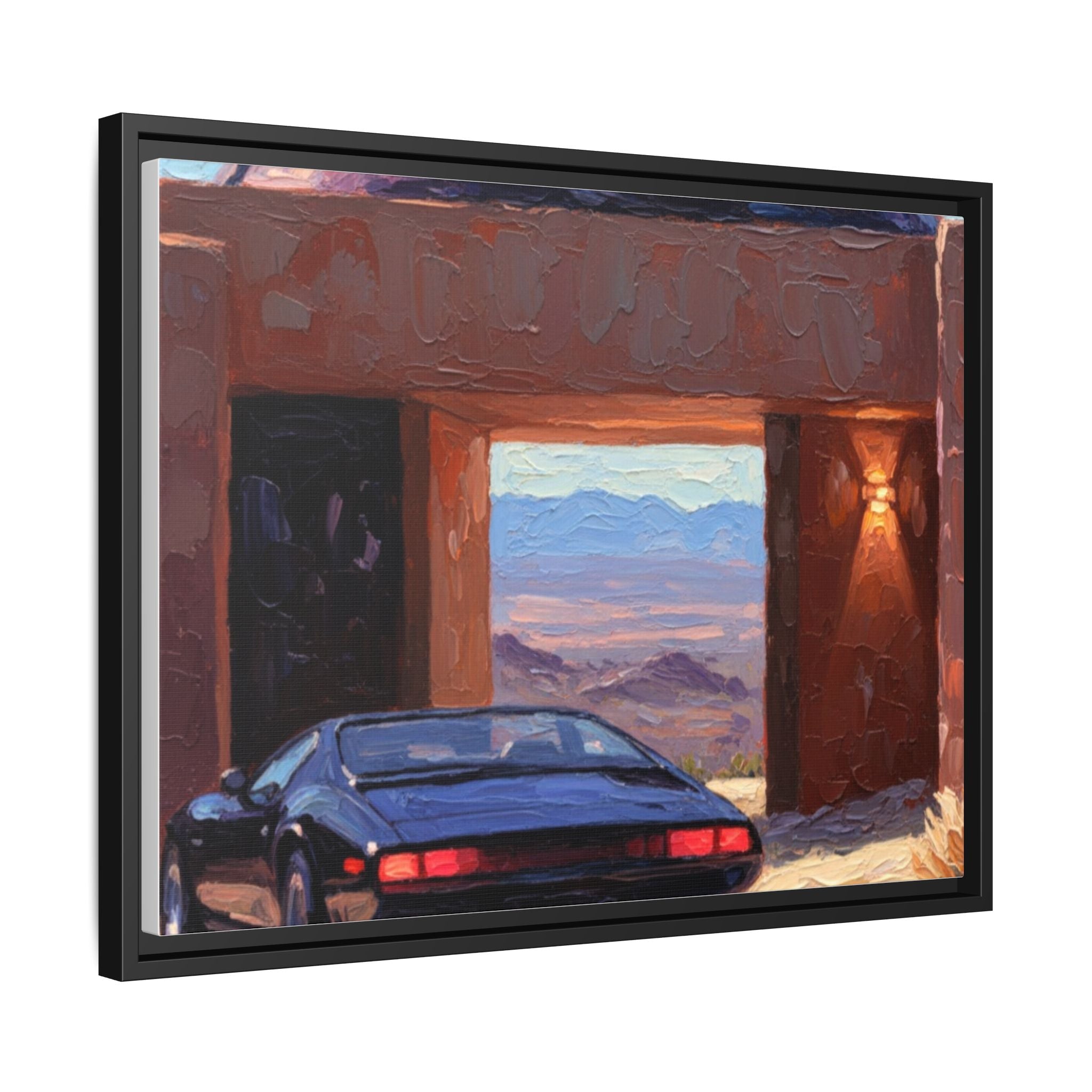 Matte Canvas, Framed (Multi-color)