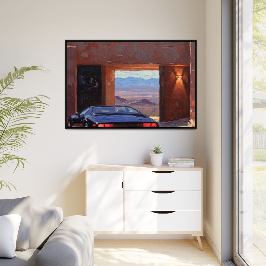 Matte Canvas, Framed (Multi-color)