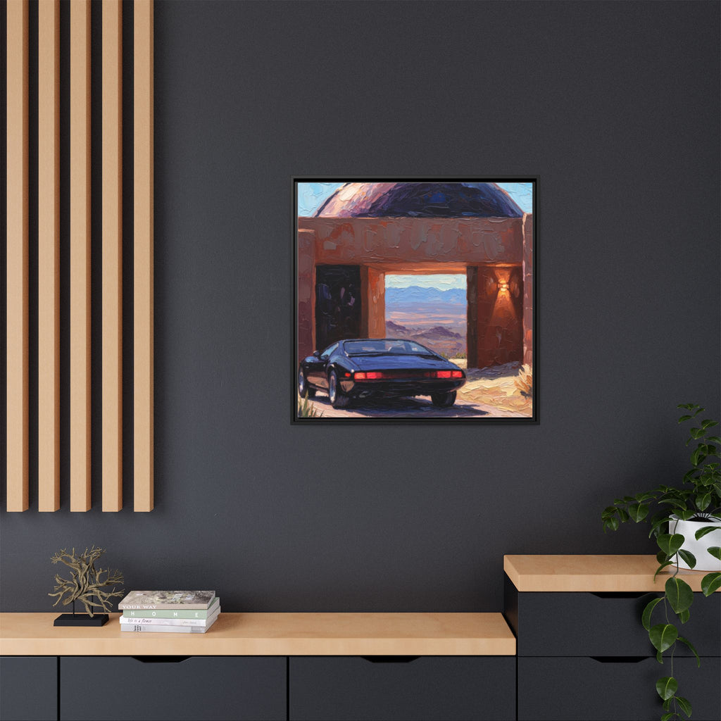 Matte Canvas, Framed (Multi-color)