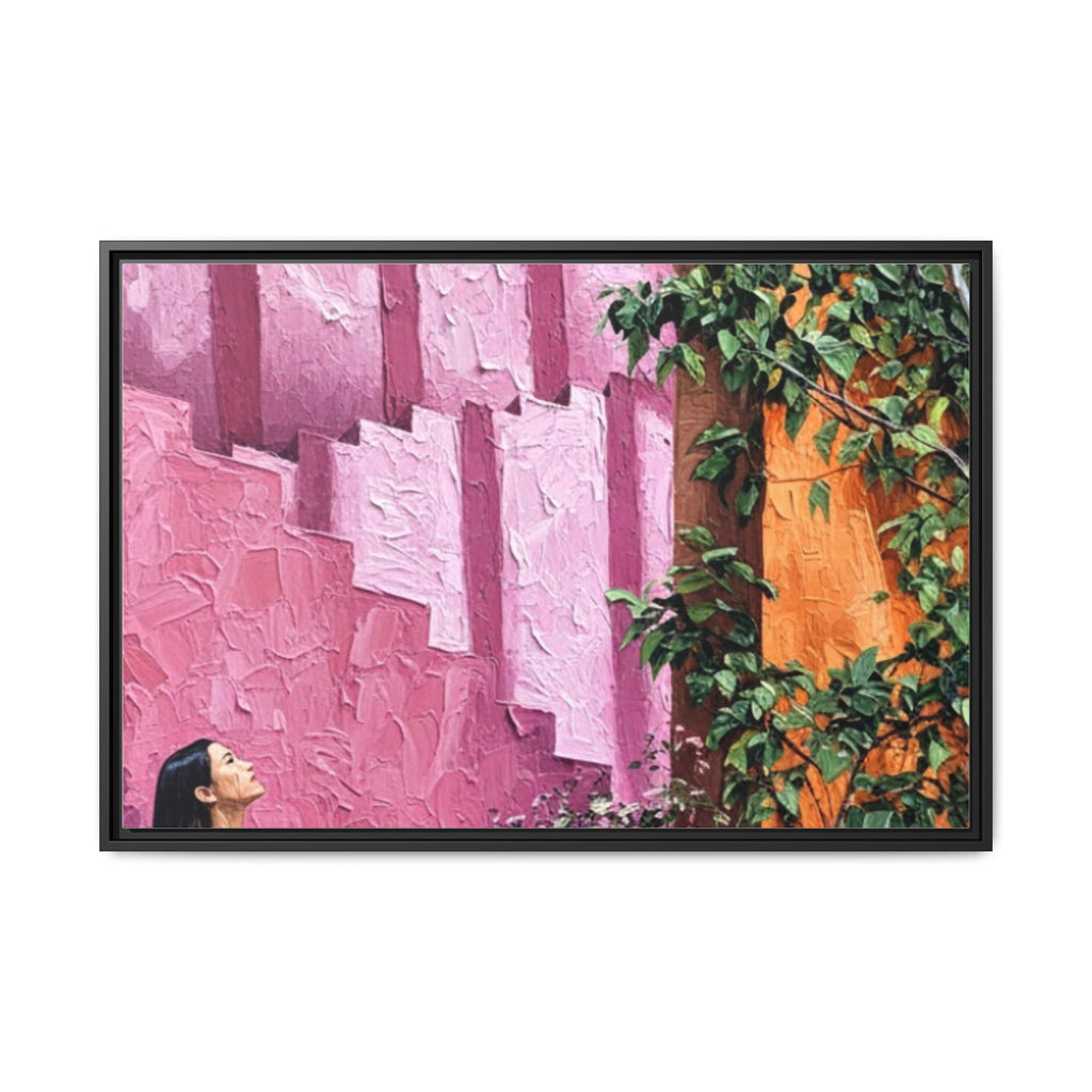 Matte Canvas, Framed (Multi-color)