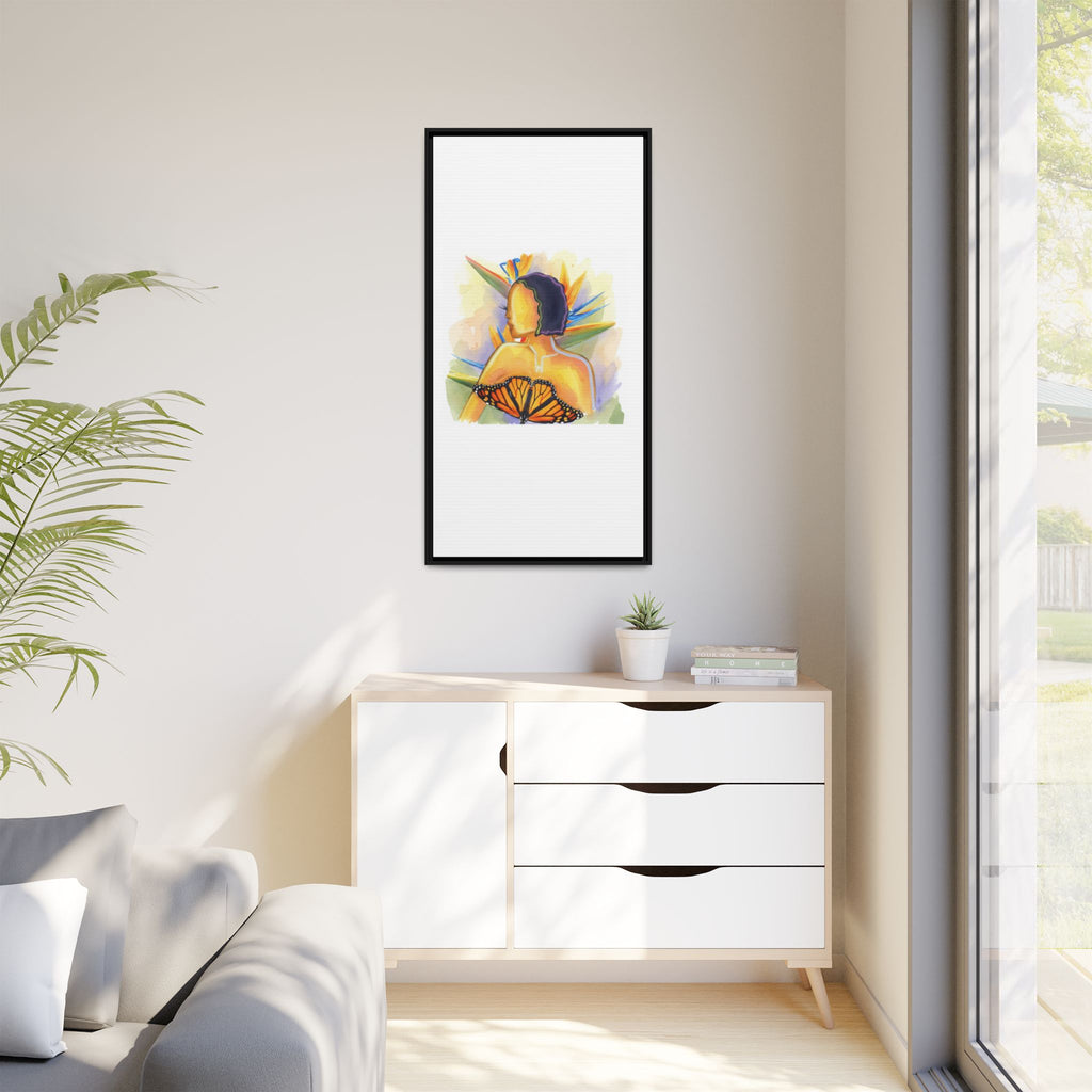 Matte Canvas, Framed (Multi-color)