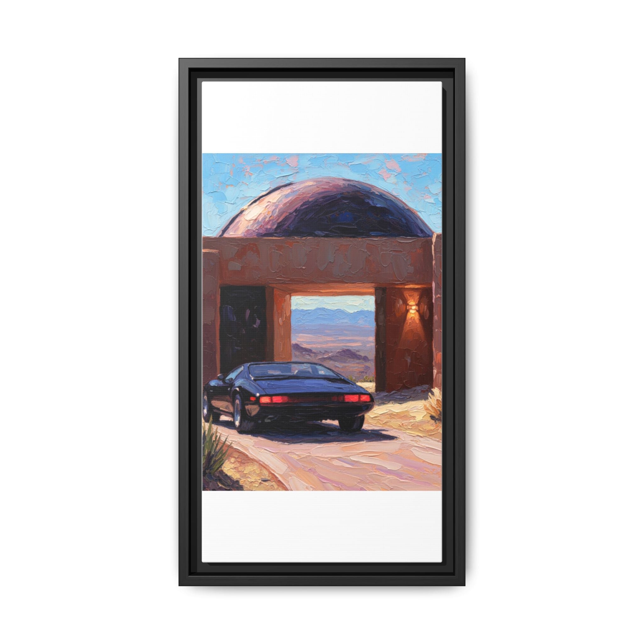 Matte Canvas, Framed (Multi-color)