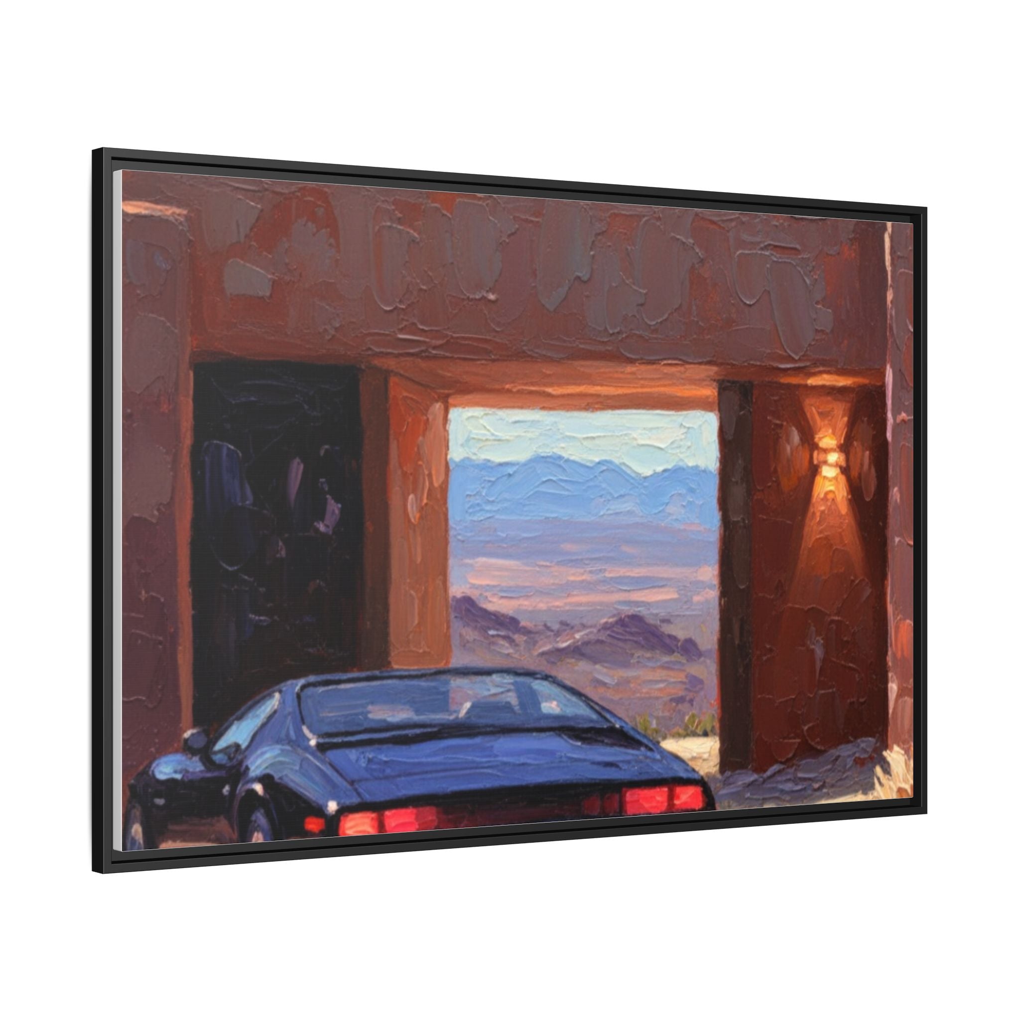 Matte Canvas, Framed (Multi-color)
