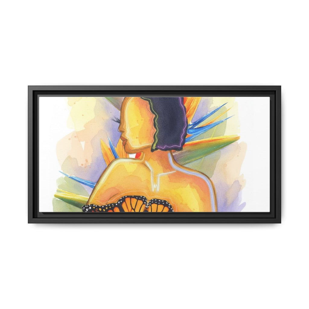 Matte Canvas, Framed (Multi-color)