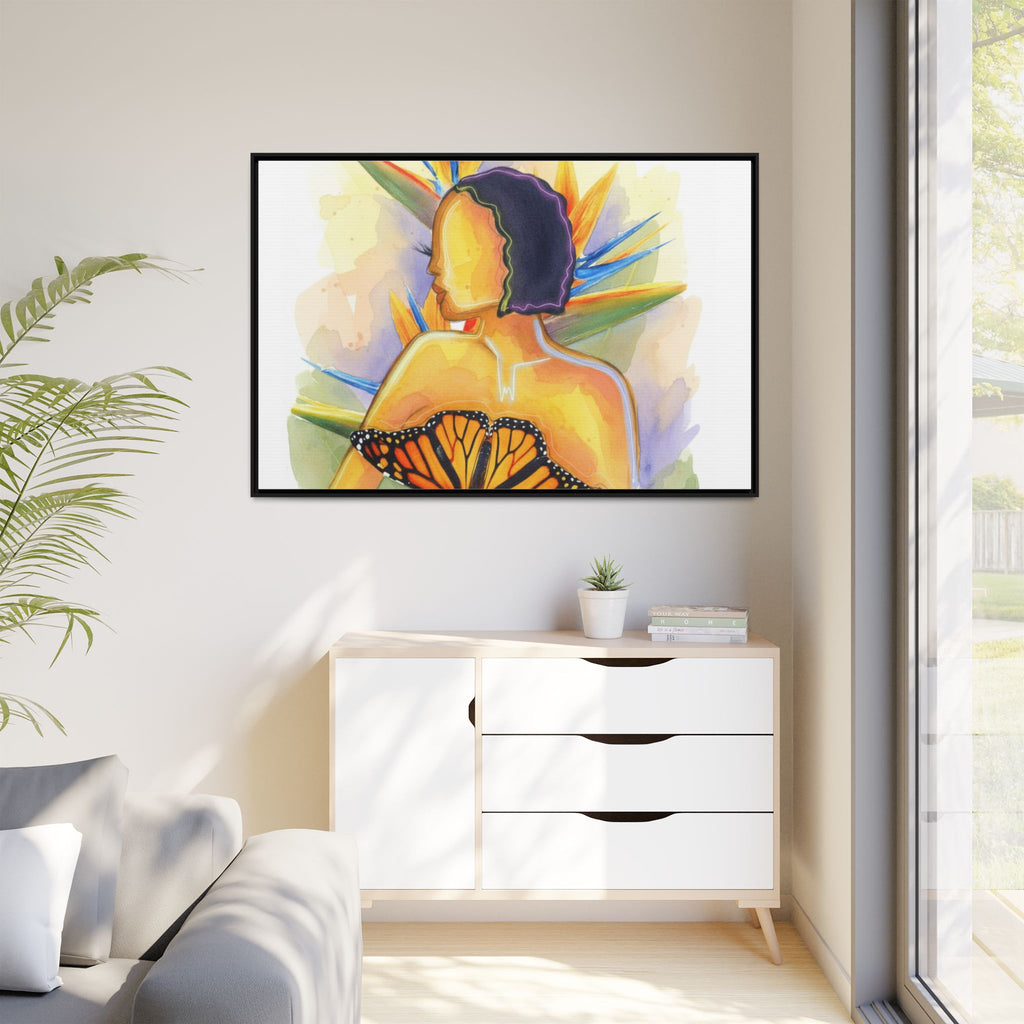 Matte Canvas, Framed (Multi-color)