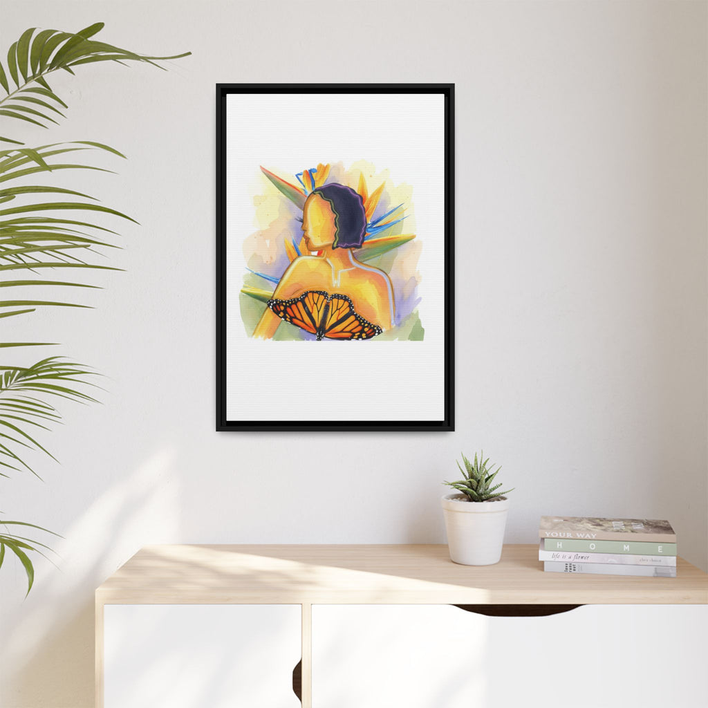 Matte Canvas, Framed (Multi-color)