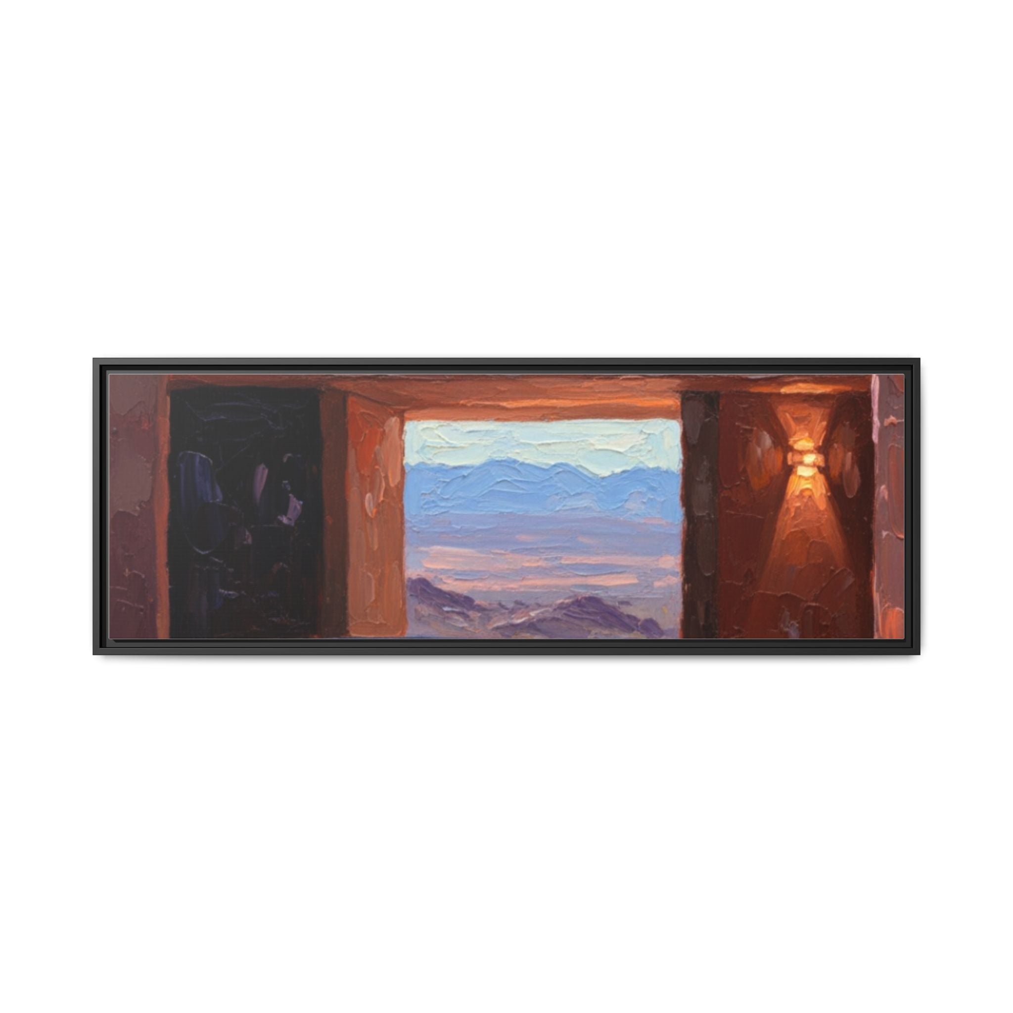 Matte Canvas, Framed (Multi-color)