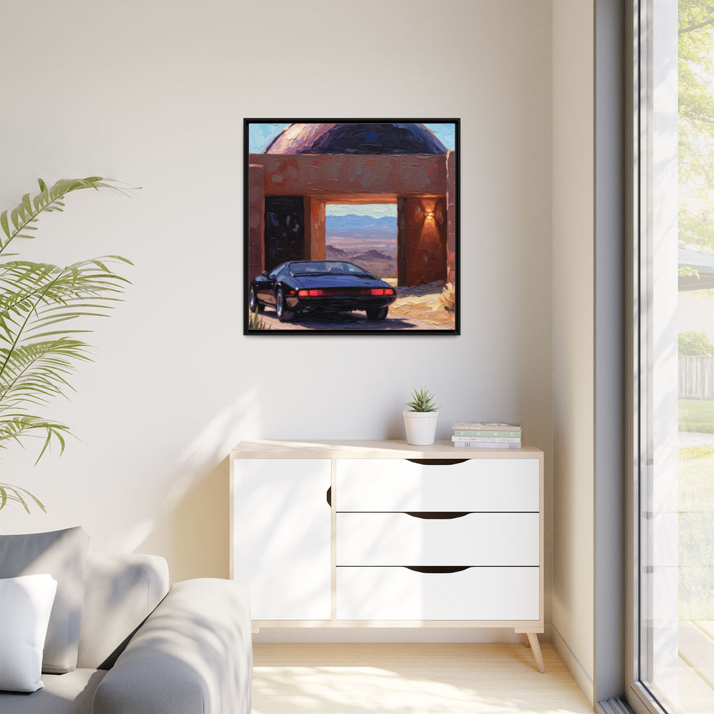 Matte Canvas, Framed (Multi-color)