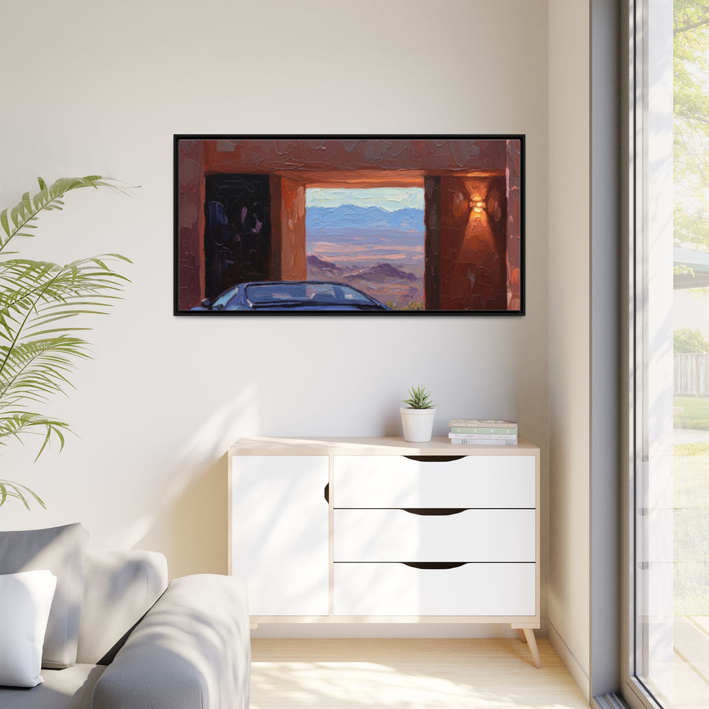 Matte Canvas, Framed (Multi-color)