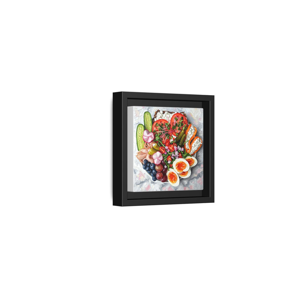 Healthy Meal Canvas Print Kitchen Art