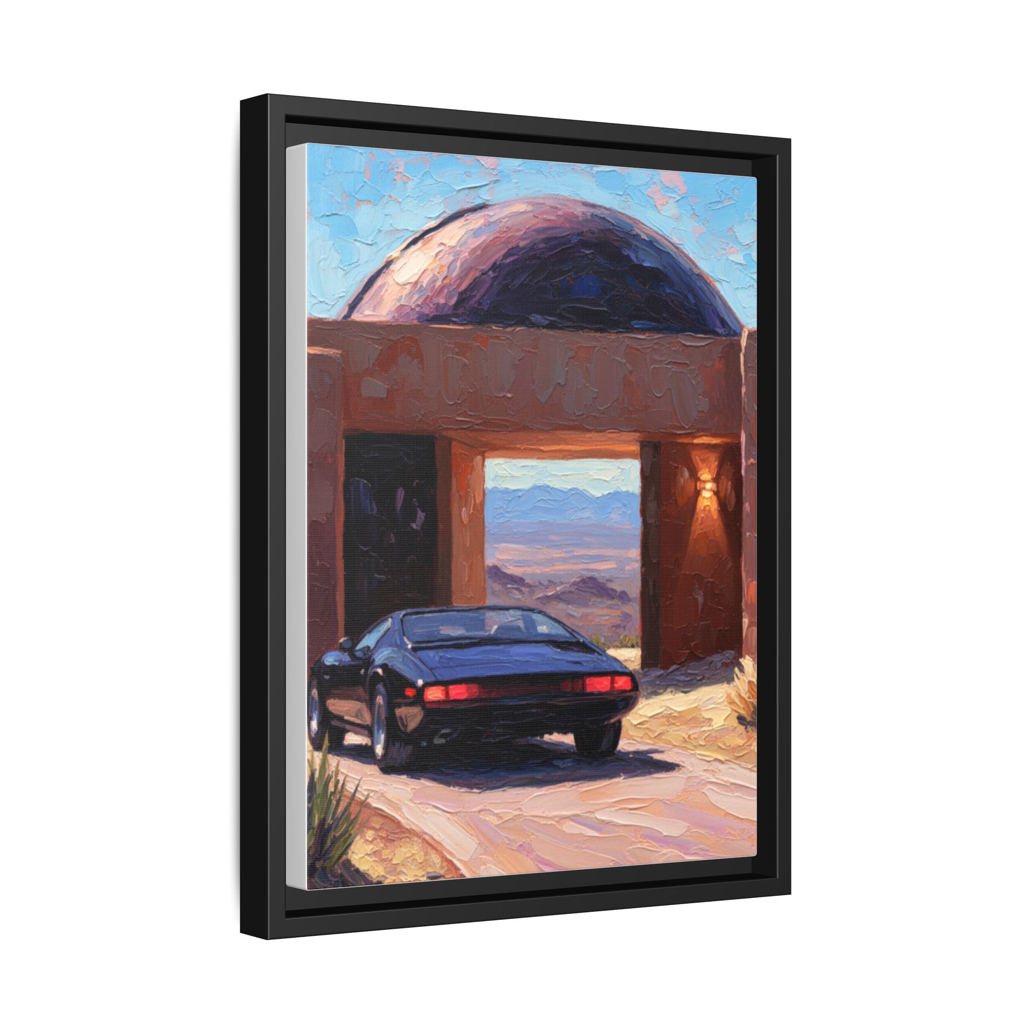 Matte Canvas, Framed (Multi-color)