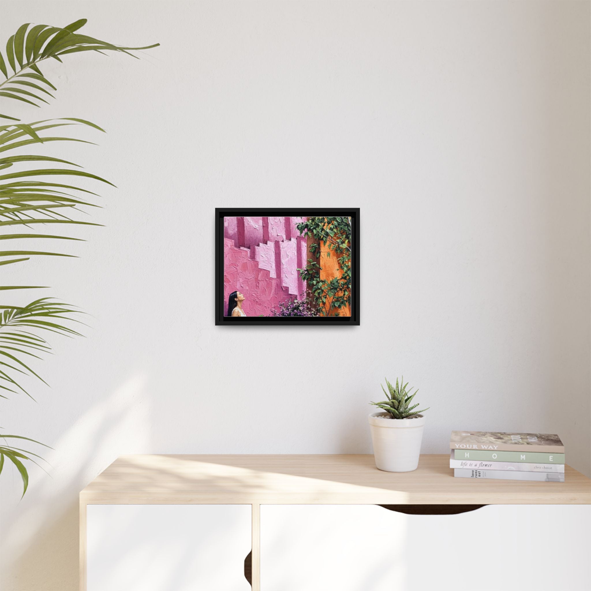 Matte Canvas, Framed (Multi-color)