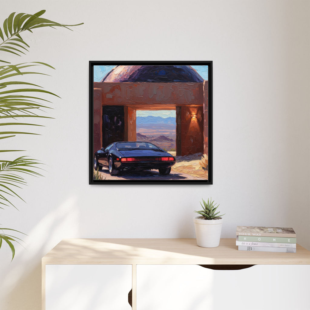 Matte Canvas, Framed (Multi-color)