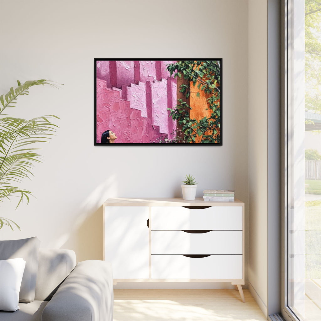 Matte Canvas, Framed (Multi-color)