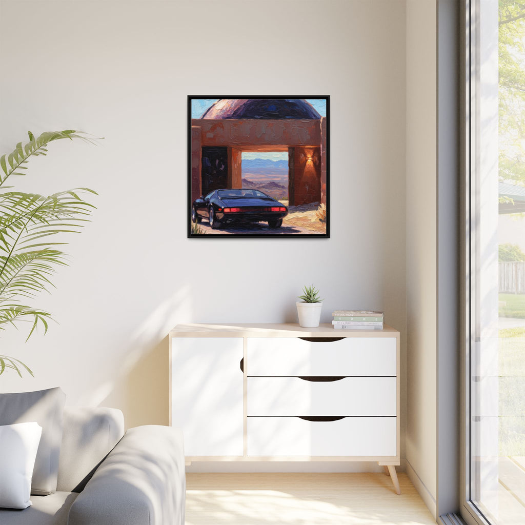 Matte Canvas, Framed (Multi-color)