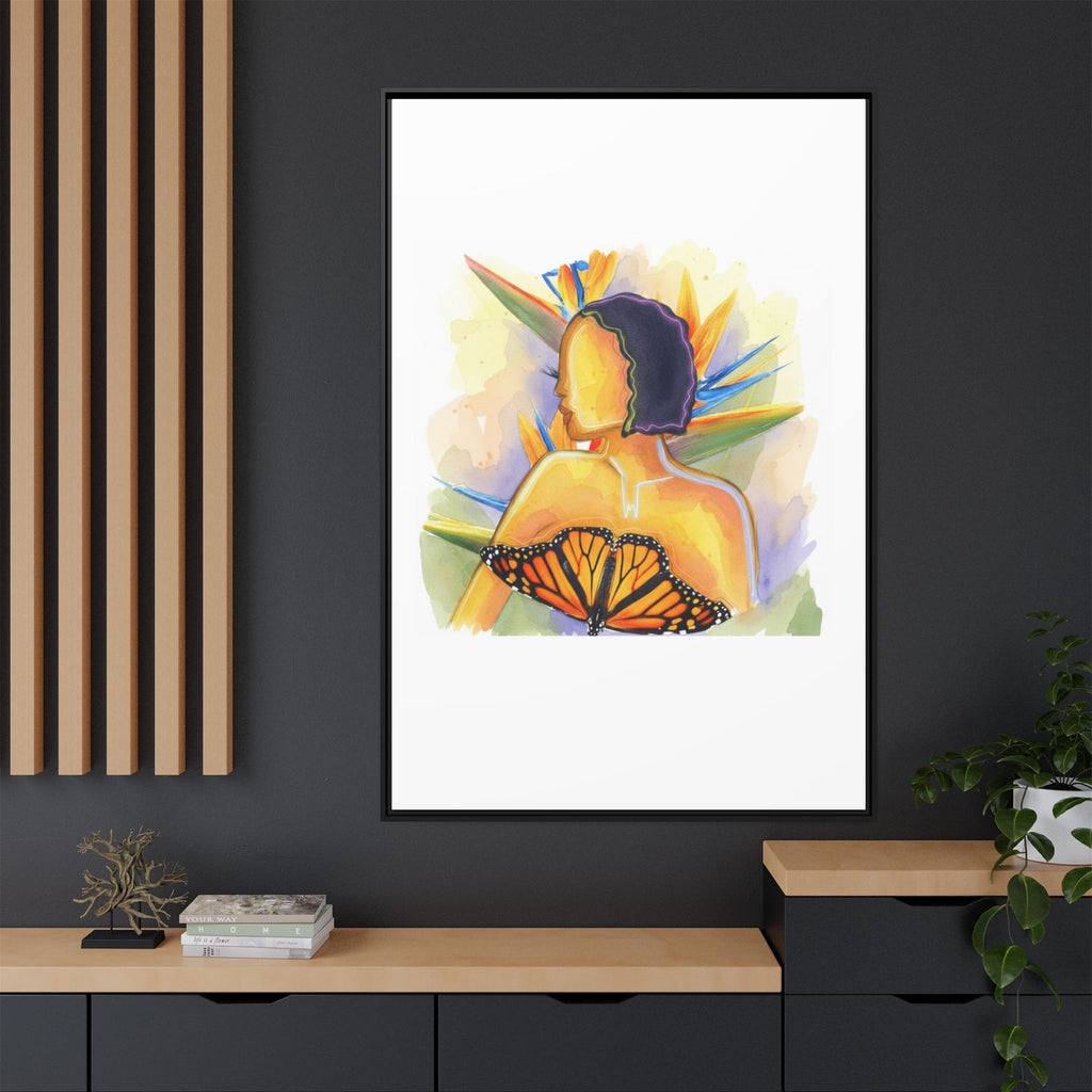 Matte Canvas, Framed (Multi-color)