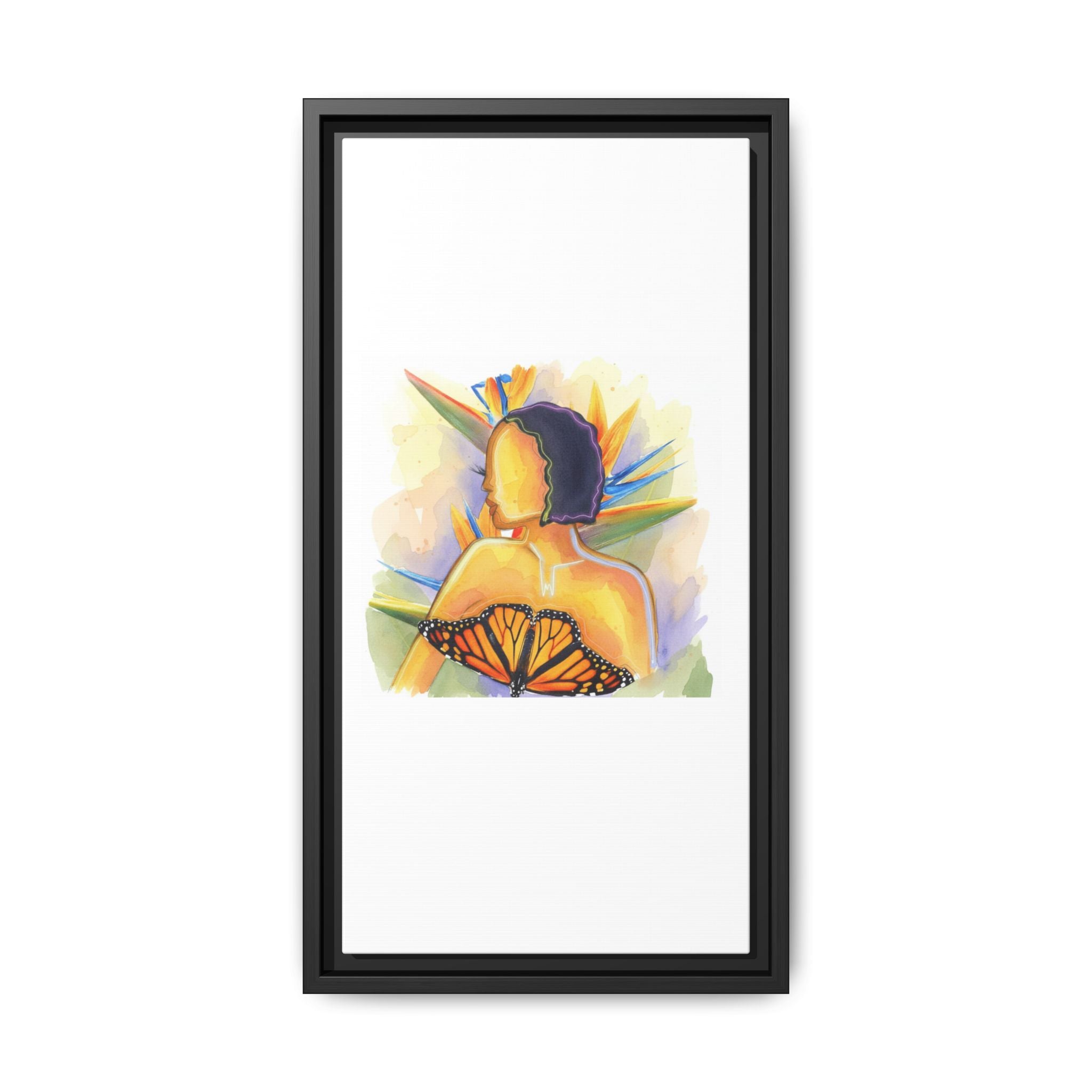 Matte Canvas, Framed (Multi-color)