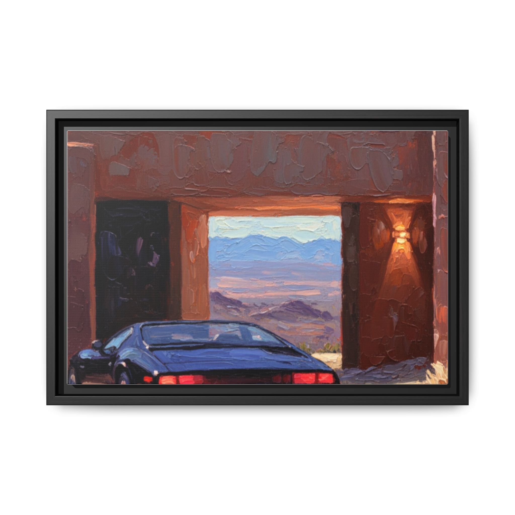 Matte Canvas, Framed (Multi-color)