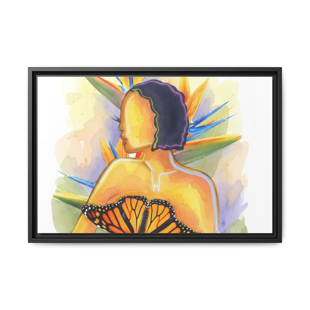 Matte Canvas, Framed (Multi-color)