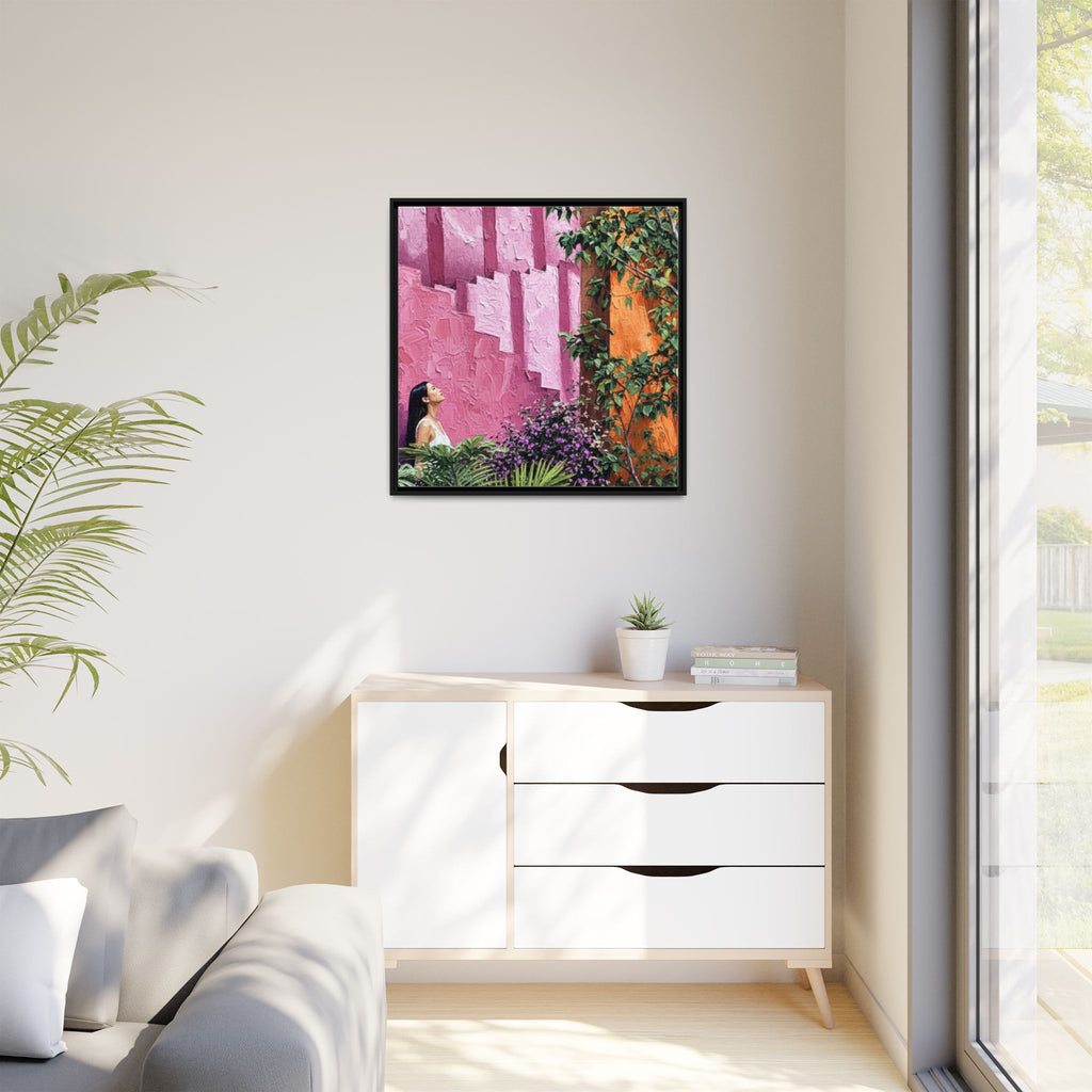 Matte Canvas, Framed (Multi-color)