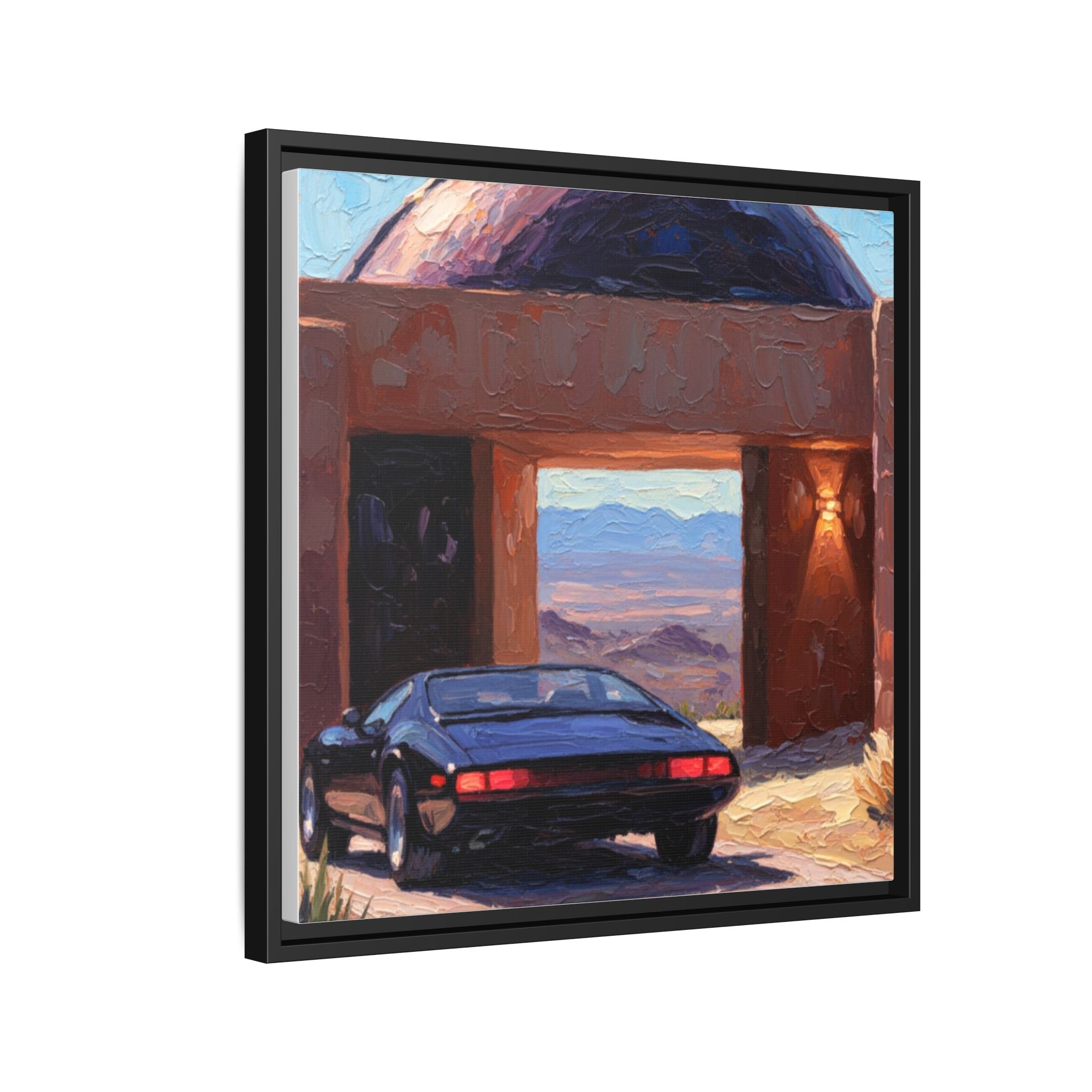 Matte Canvas, Framed (Multi-color)