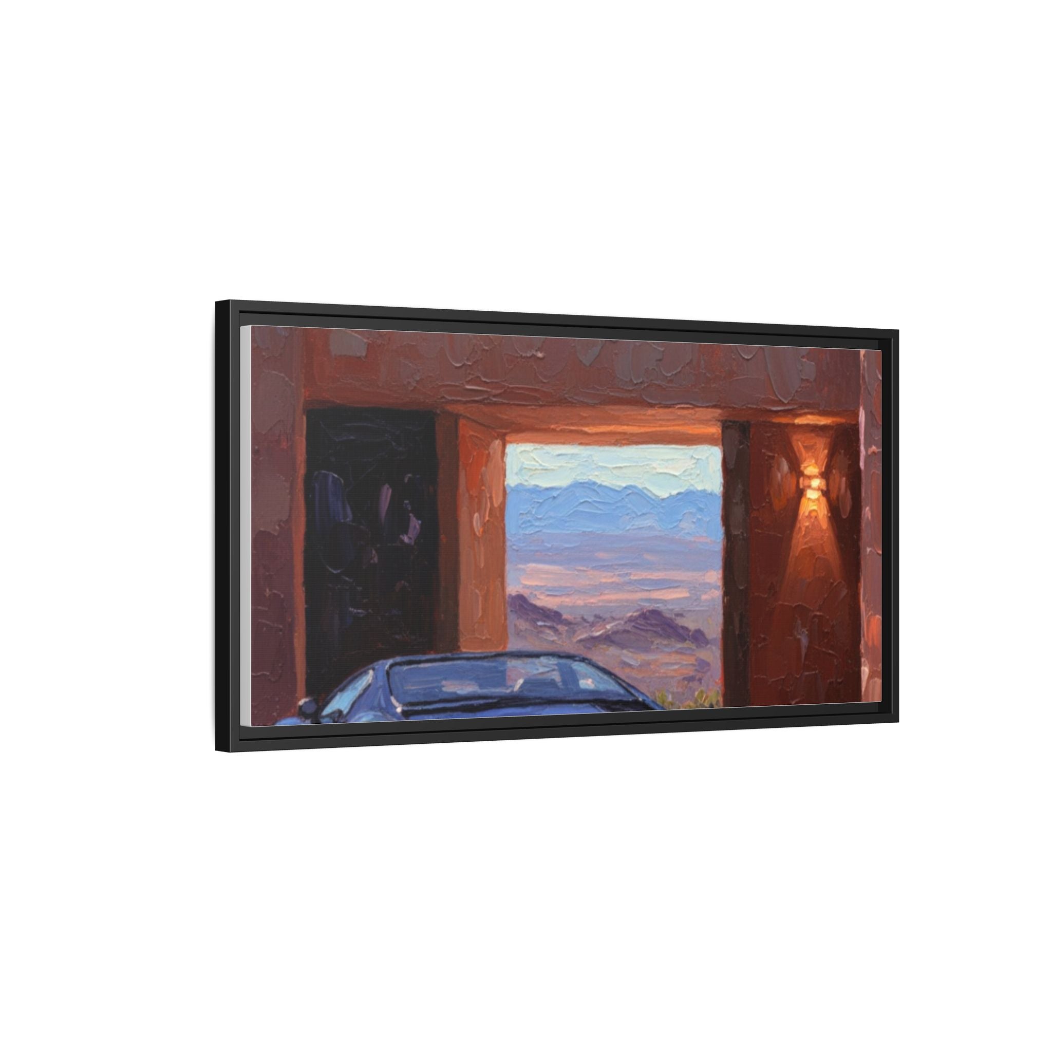 Matte Canvas, Framed (Multi-color)