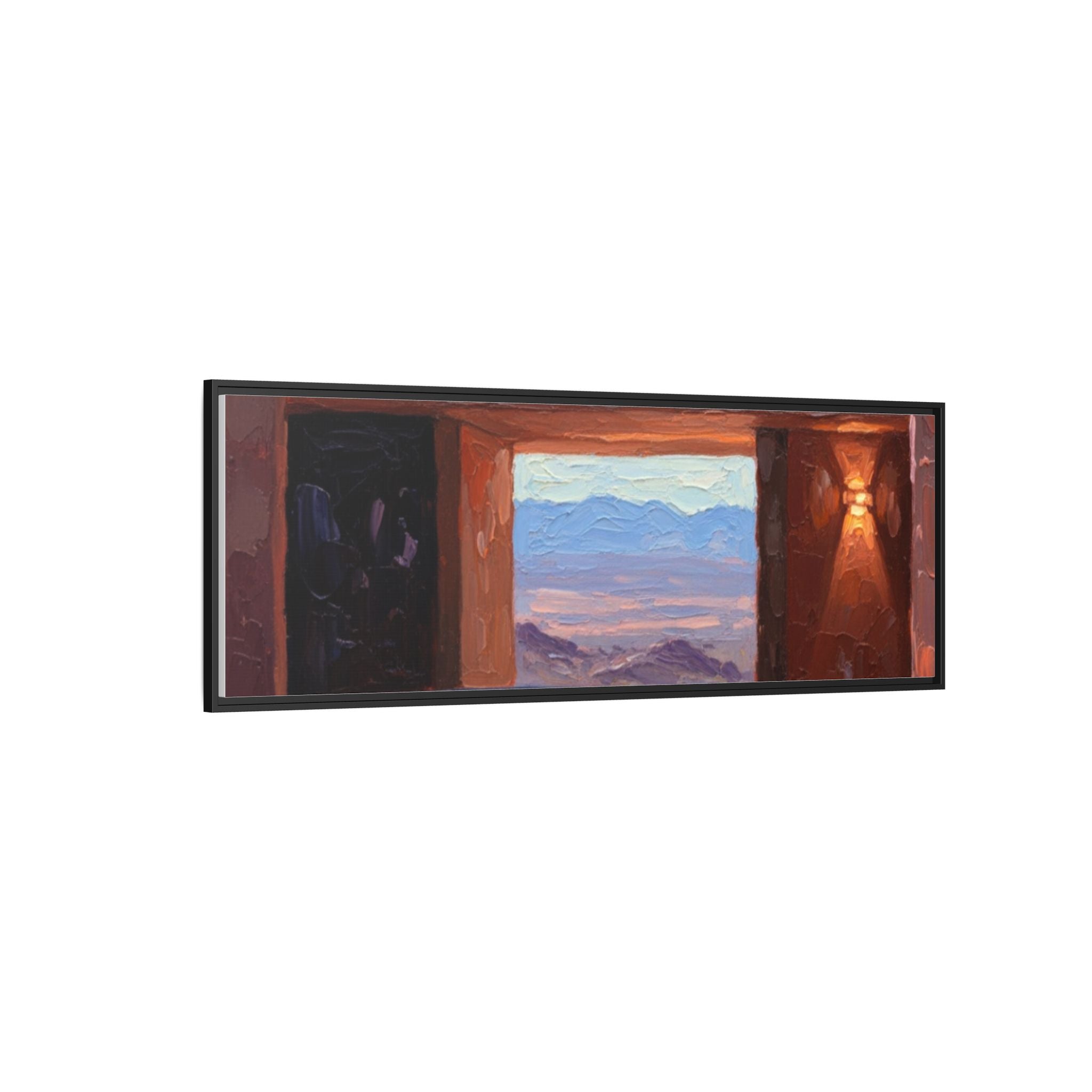 Matte Canvas, Framed (Multi-color)
