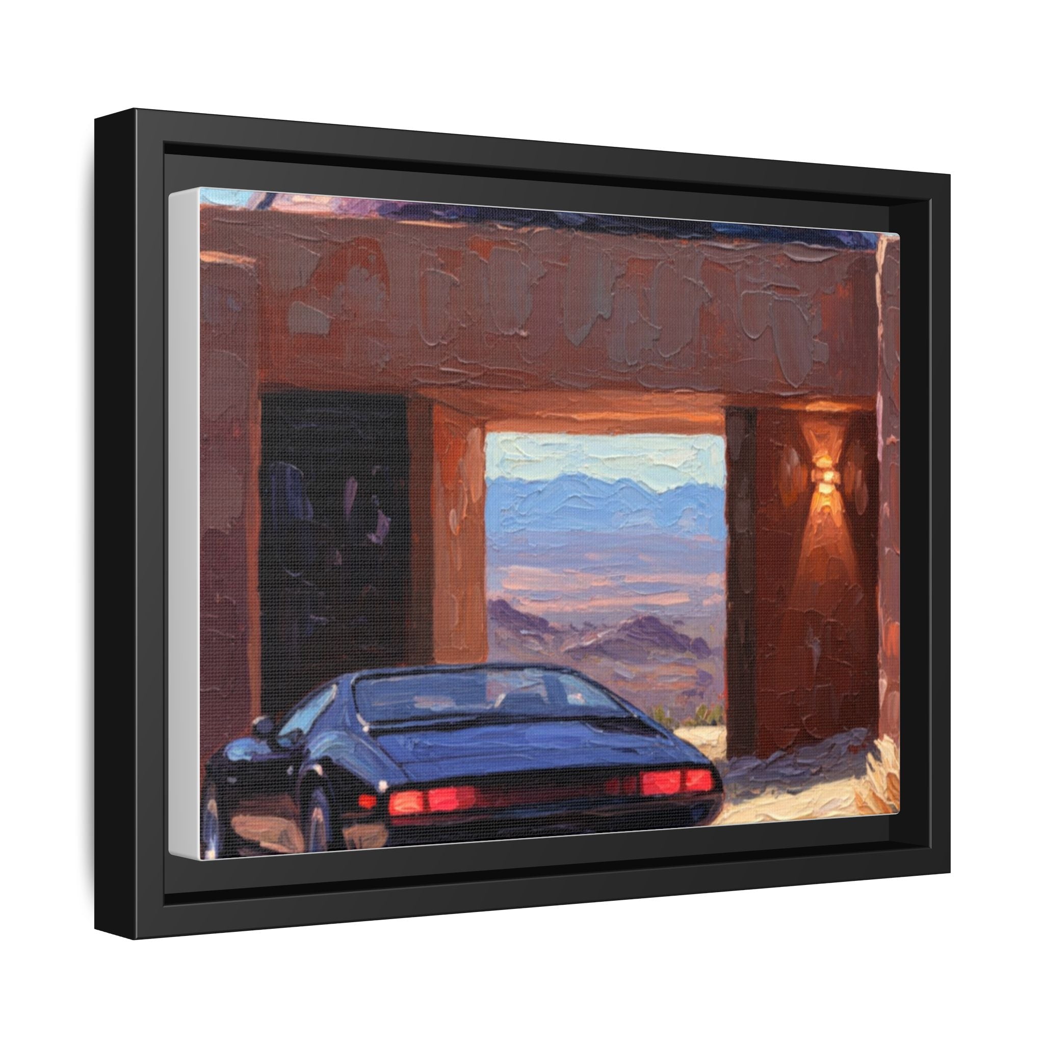 Matte Canvas, Framed (Multi-color)