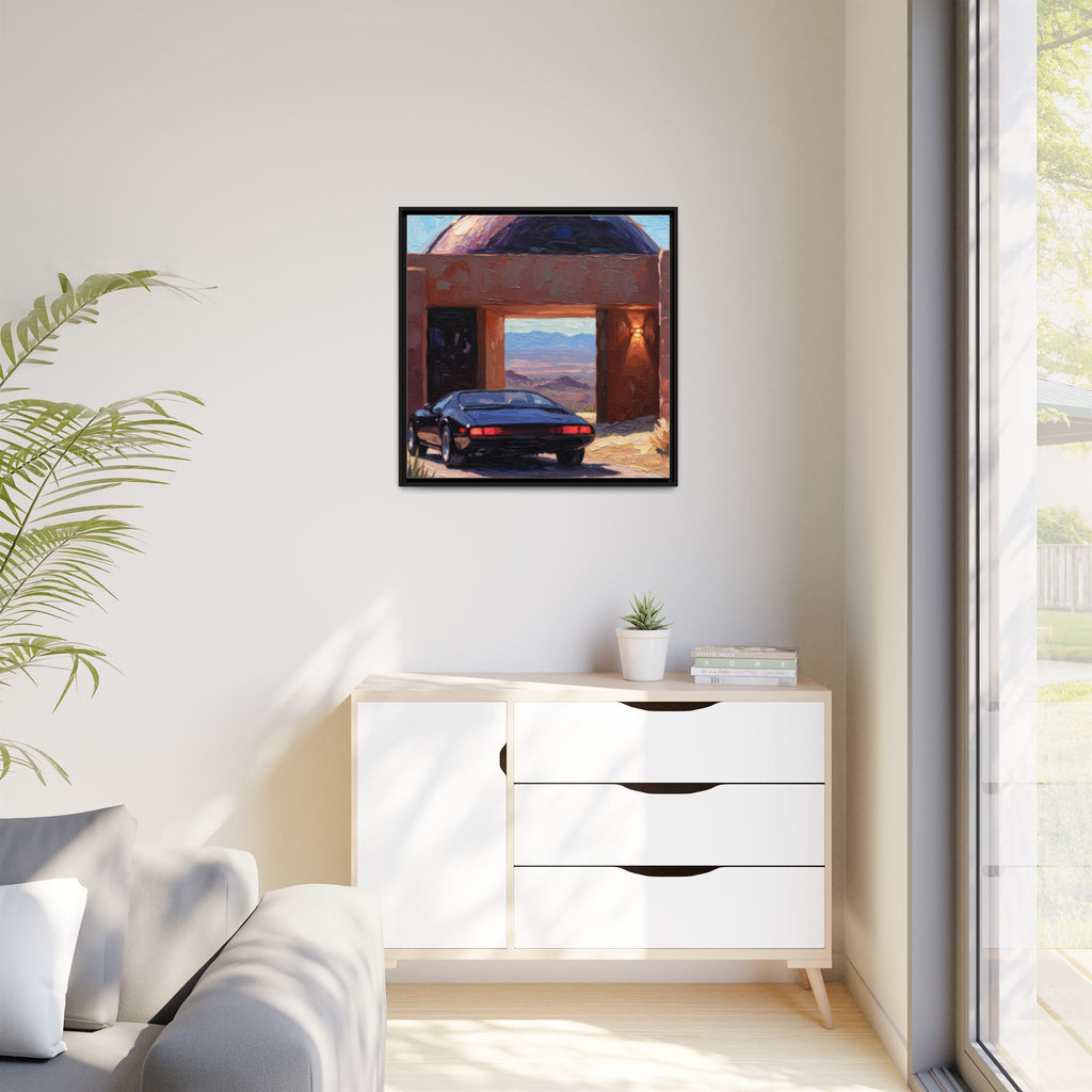 Matte Canvas, Framed (Multi-color)