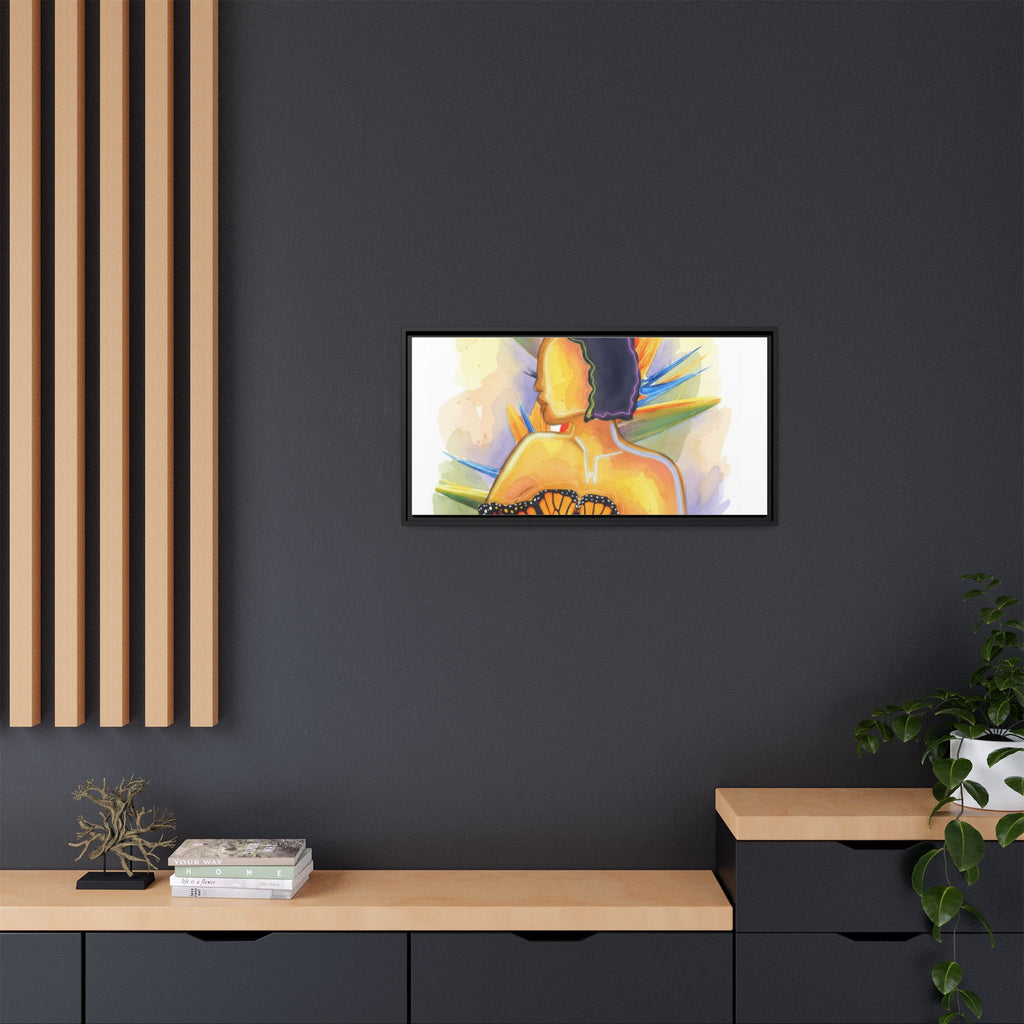 Matte Canvas, Framed (Multi-color)