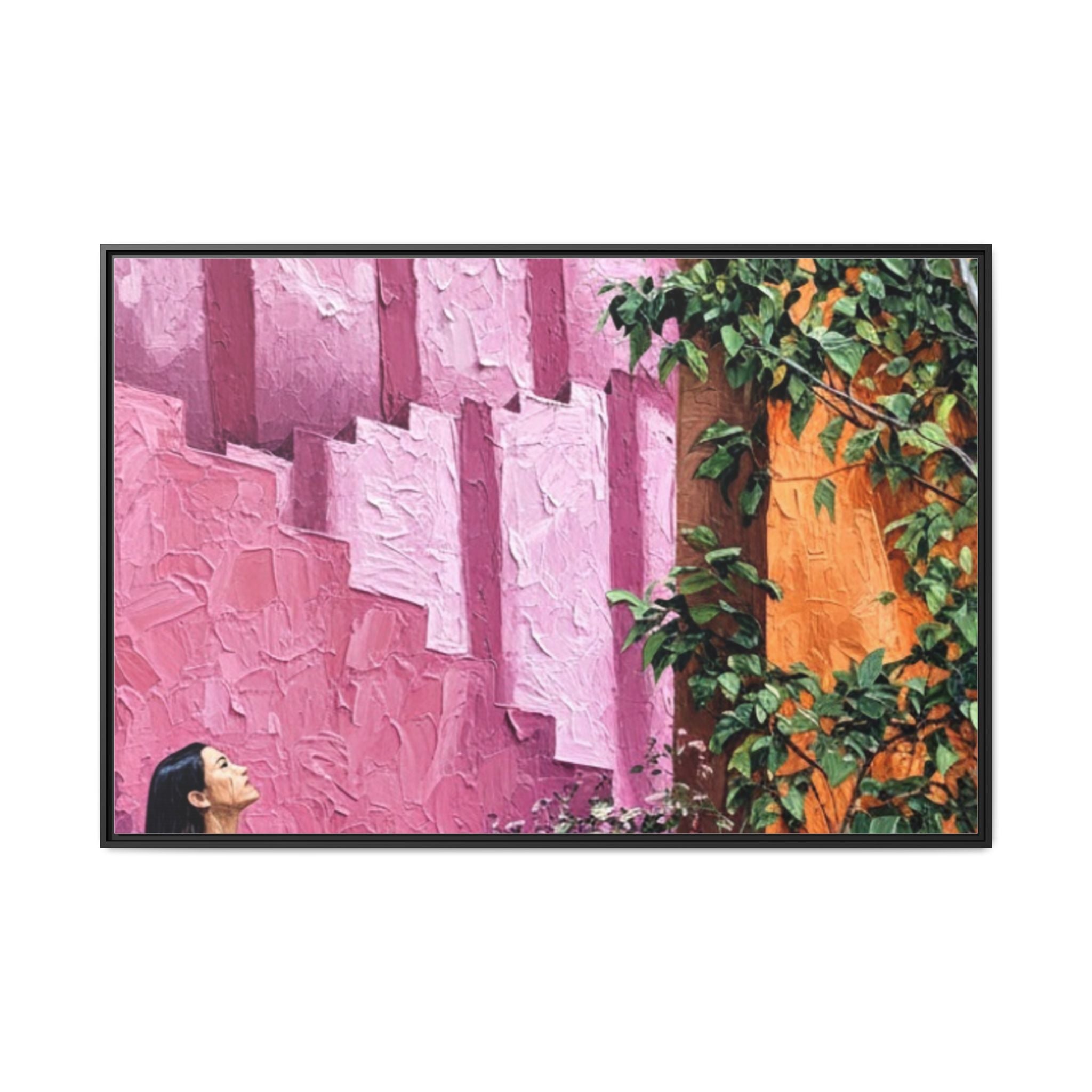 Matte Canvas, Framed (Multi-color)