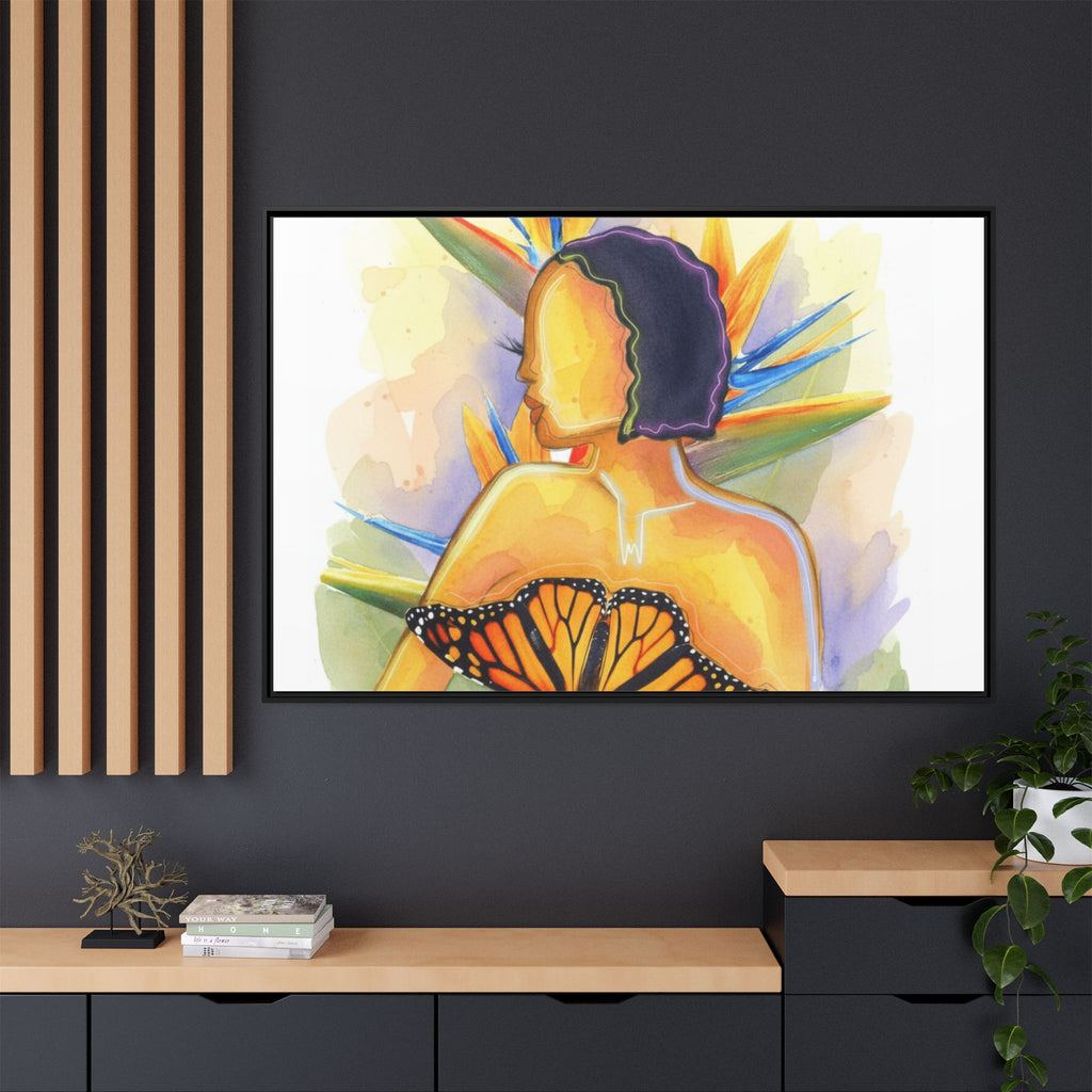 Matte Canvas, Framed (Multi-color)