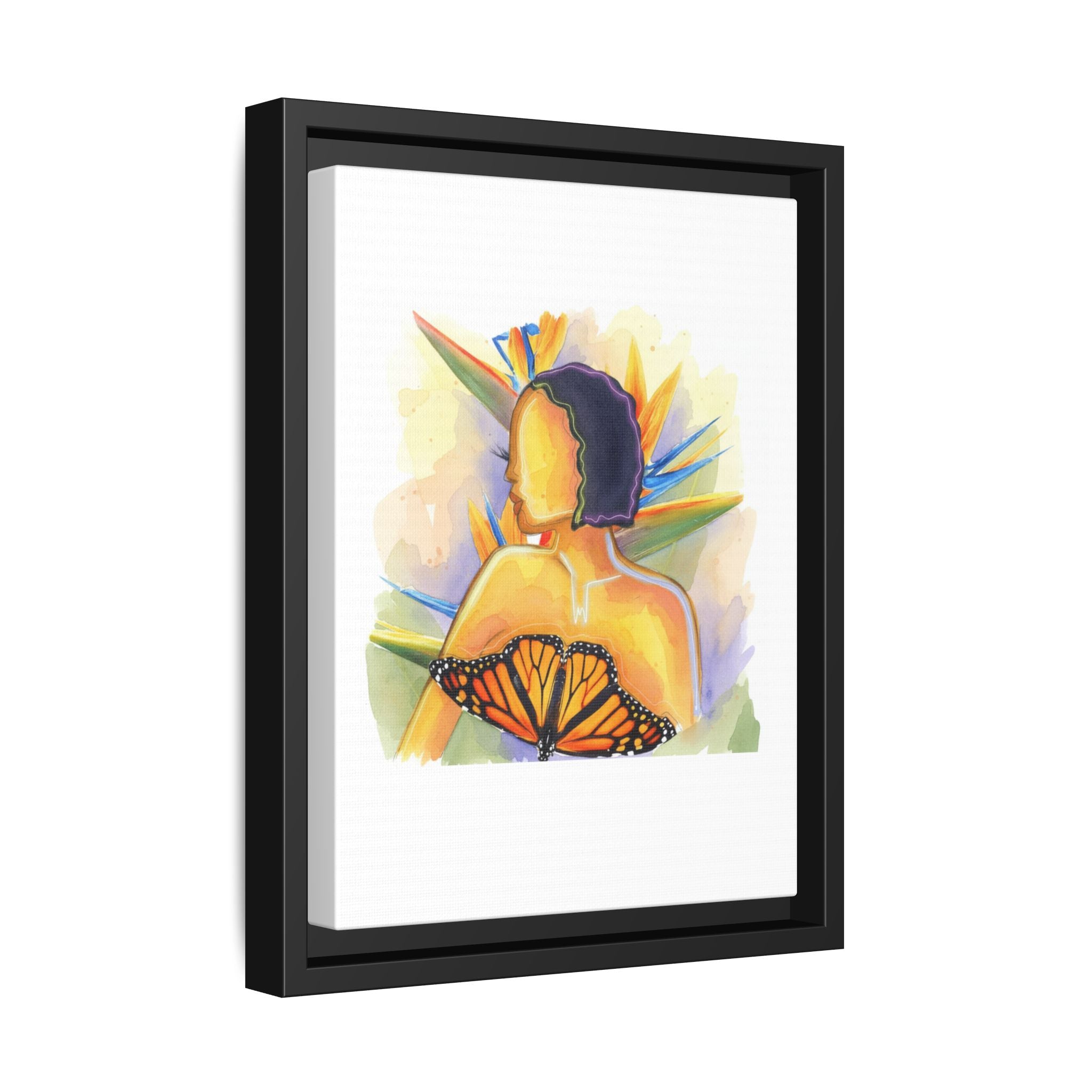 Matte Canvas, Framed (Multi-color)