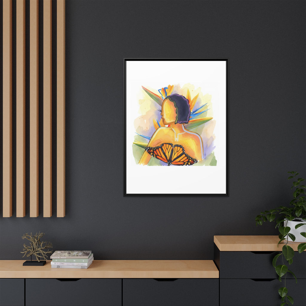 Matte Canvas, Framed (Multi-color)