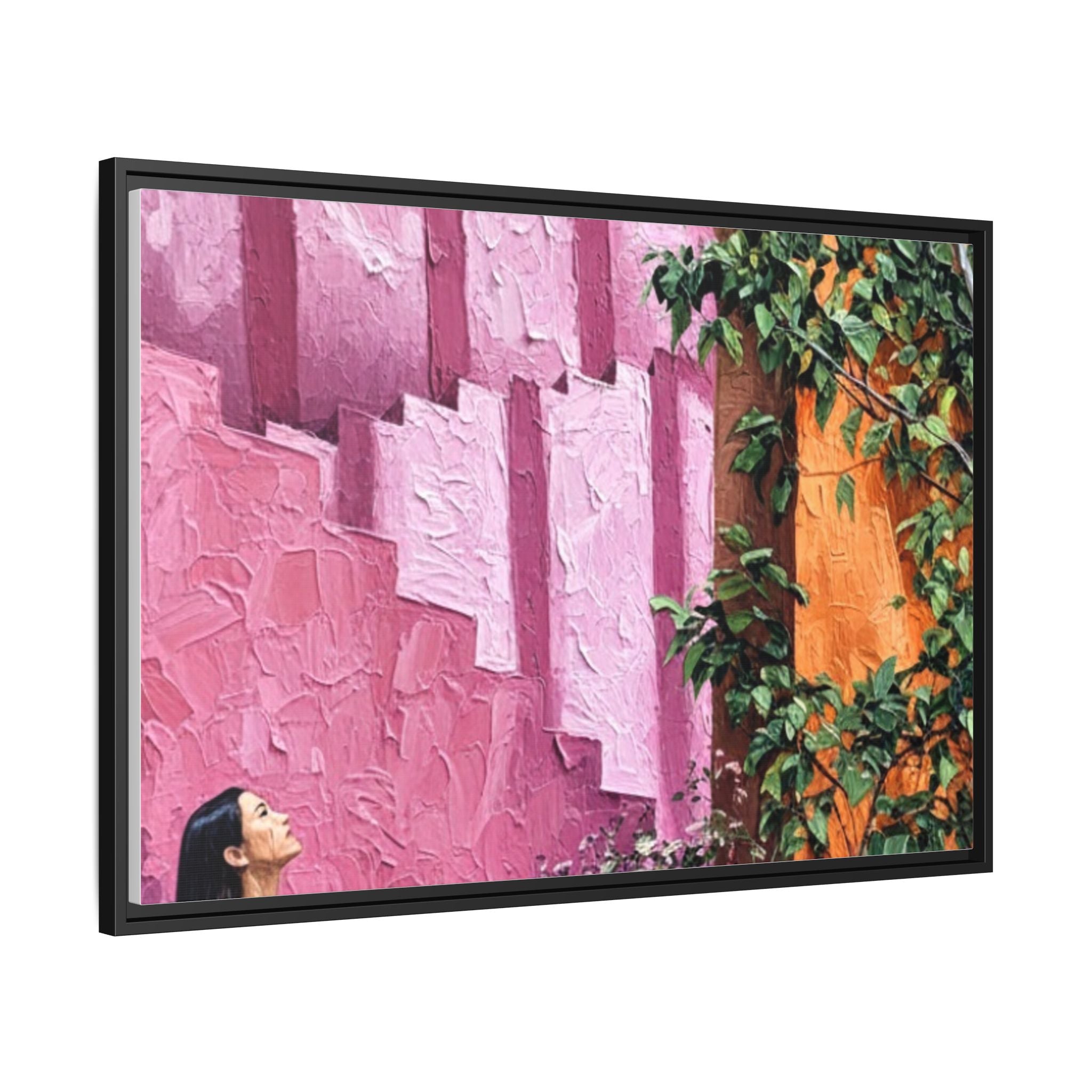 Matte Canvas, Framed (Multi-color)