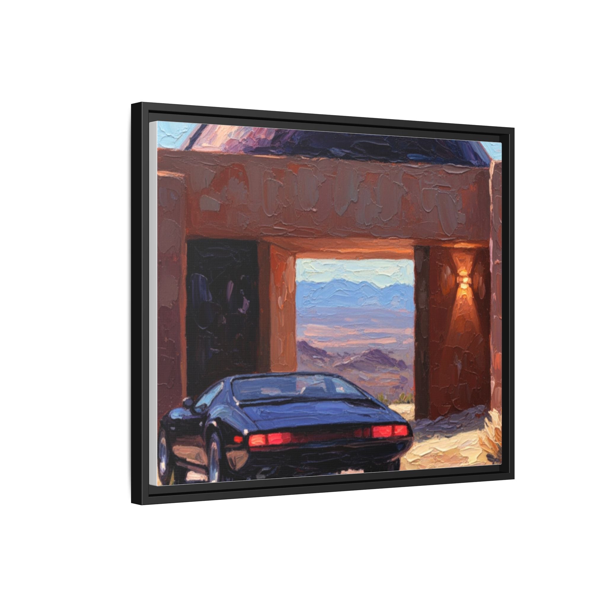 Matte Canvas, Framed (Multi-color)