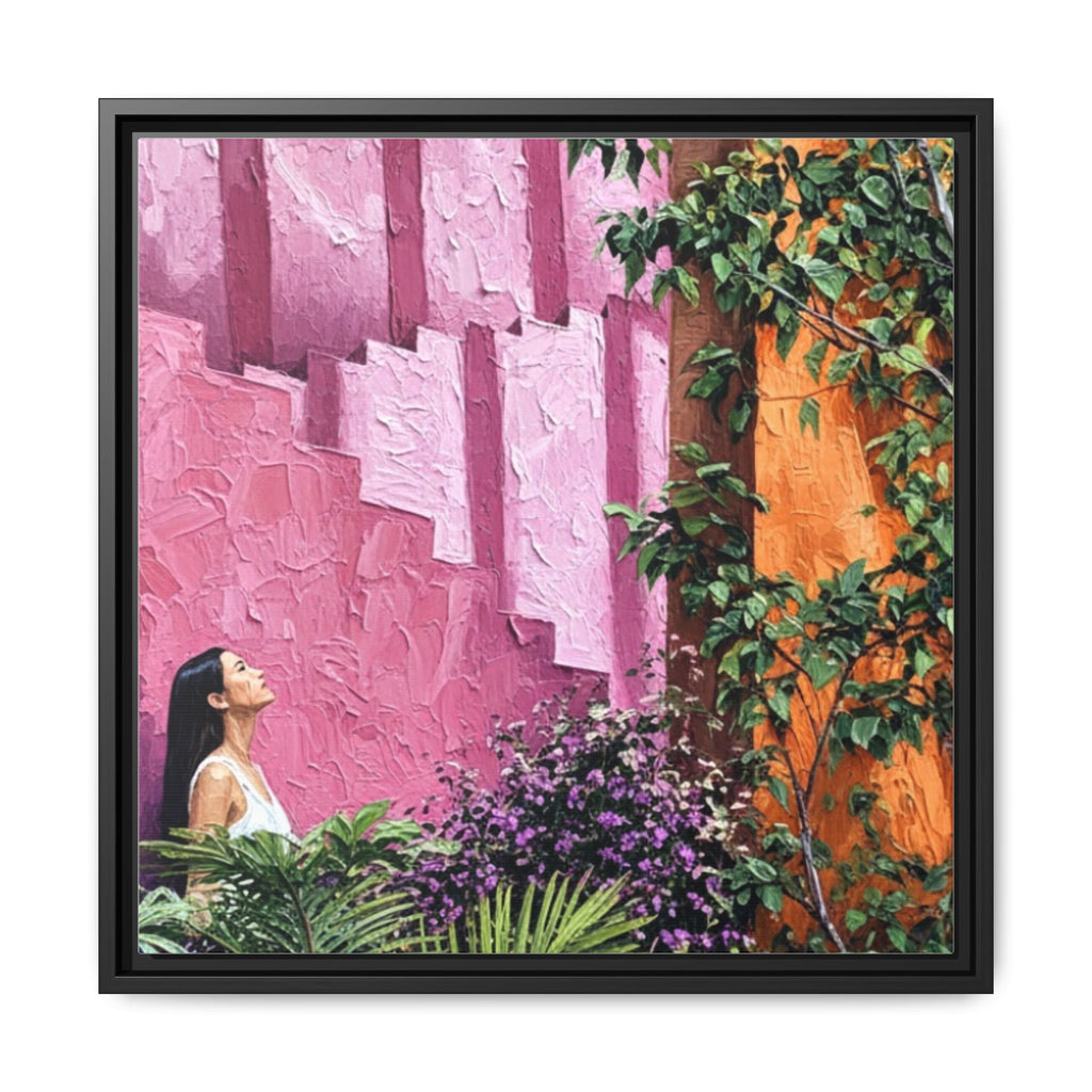 Matte Canvas, Framed (Multi-color)